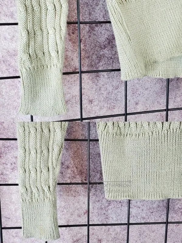 Burberry Burberry Women's Knitted Short Cardigan in Light Green. Size M / US 6-8 / IT 42-44 - 5 Thumbnail