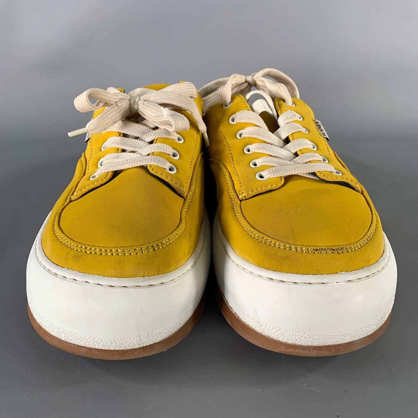 Sunnei SUNNEI Size 11 Yellow White Slip On Sneakers Size US 11 / EU 44 - 5 Thumbnail