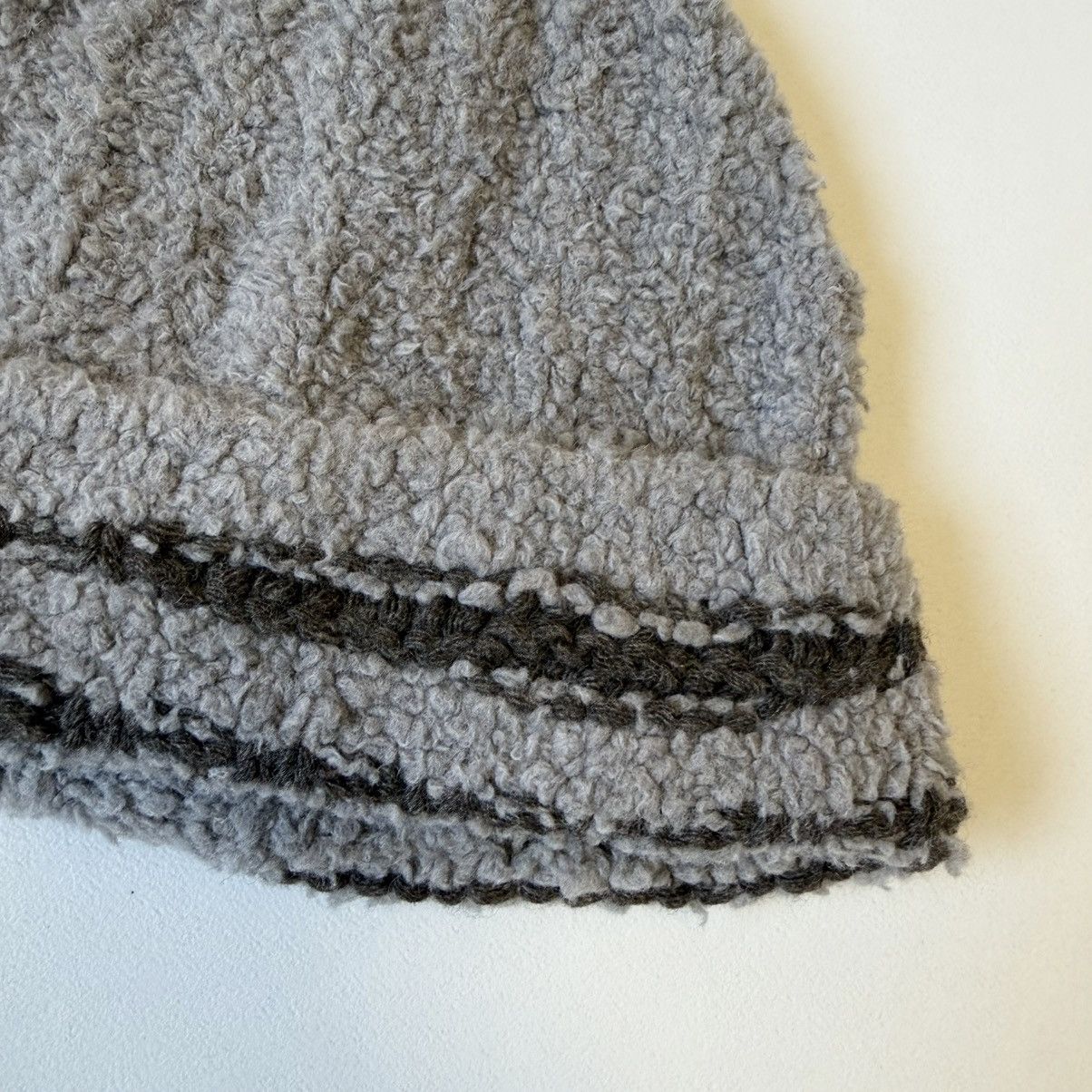 Mfpen ‘Review’ Boucle Wool Beanie Hat Size ONE SIZE - 11 Thumbnail