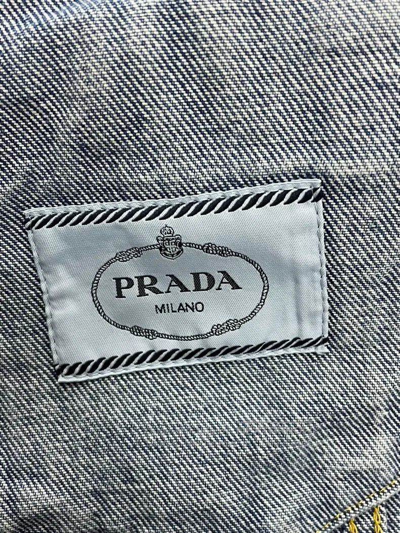 Prada Prada Blue denim jacket Size L / US 10 / IT 46 - 4 Thumbnail