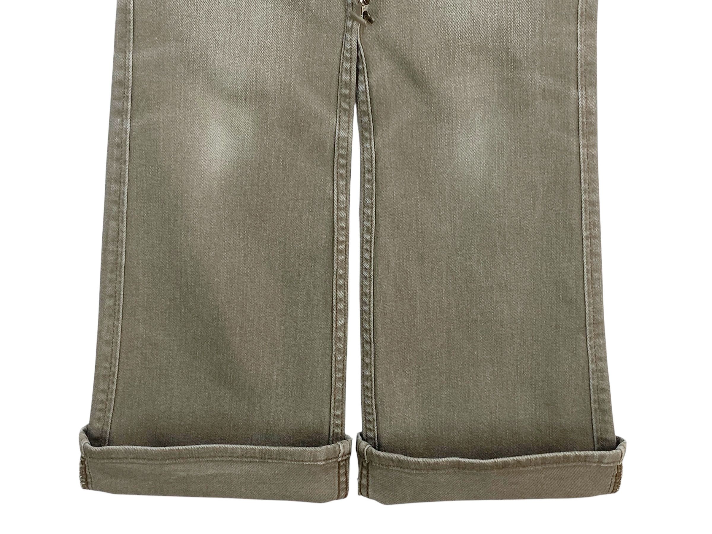 Japanese Brand Bootcut Pants Distressed Flare Jeans Size 28" / US 6 / IT 42 - 8 Thumbnail