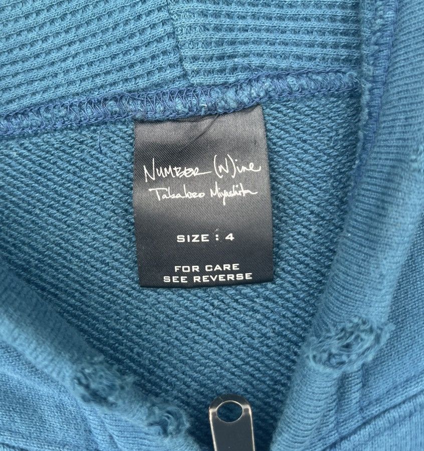 Number (N)ine Number (N)ine AW05 "The High Streets" hoodie Size US XL / EU 56 / 4 - 6 Thumbnail
