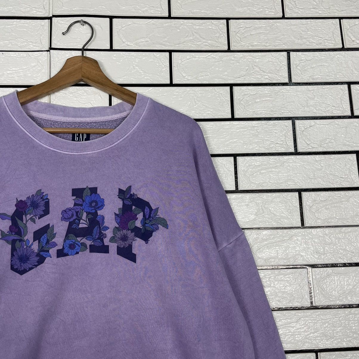 Gap Gap Big Logo Purple Sweatshirt Size US M / EU 48-50 / 2 - 5 Thumbnail