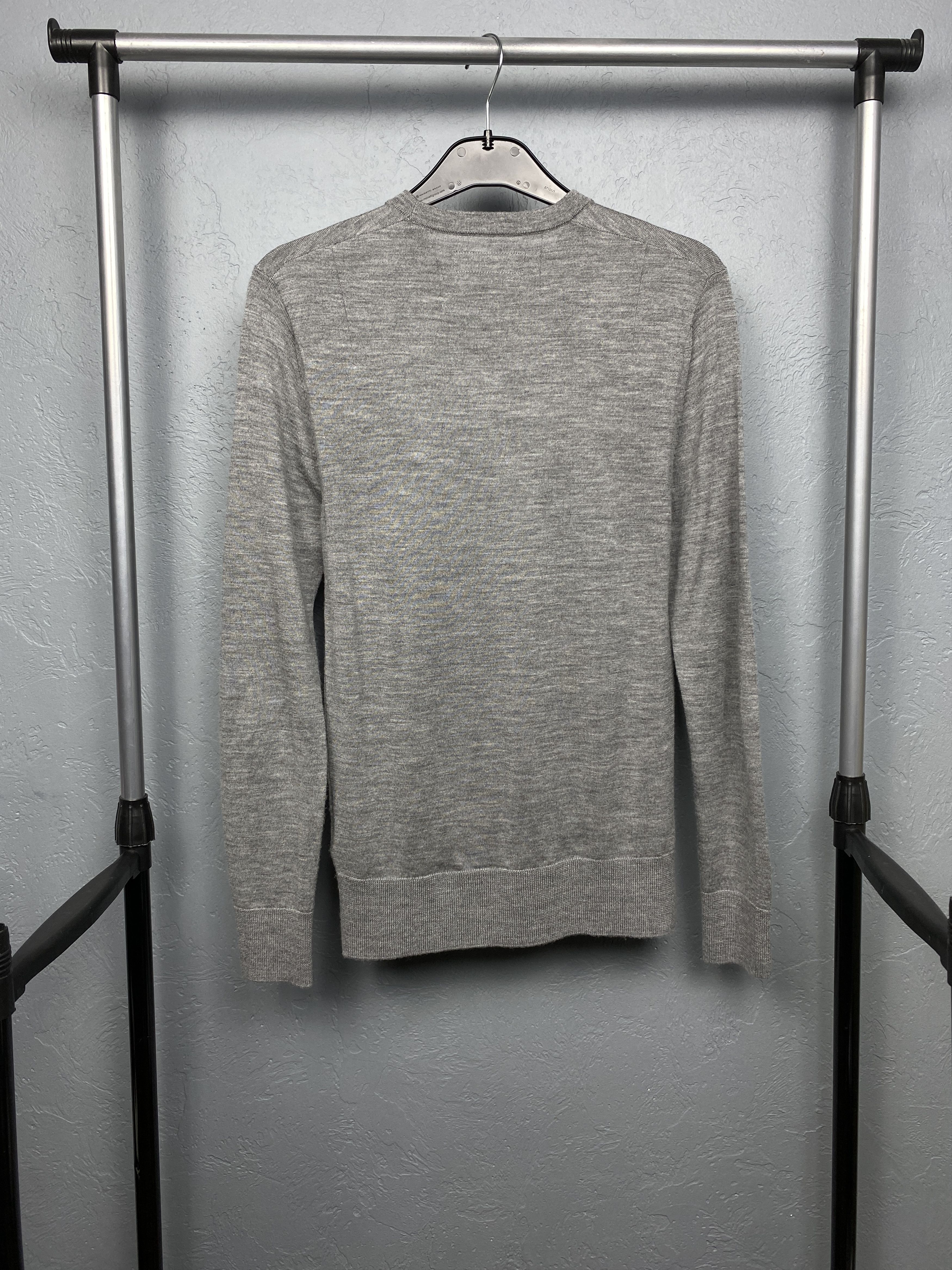 Allsaints AllSaints Mens Mode Merino Wool Sweater Size US XS / EU 42 / 0 - 6 Thumbnail