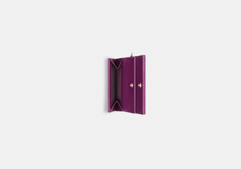 Dior o1w1db10725 Size : OS / S0181O Lotus Wallet in Mulberry Size ONE SIZE - 3 Thumbnail