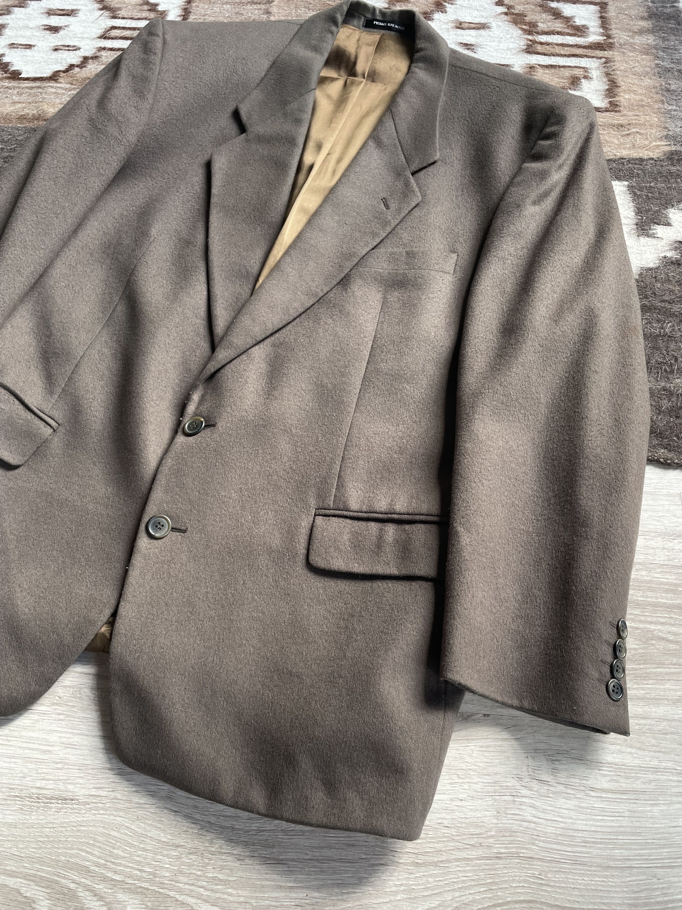 Pierre Balmain Pierre Balmain Vintage Wool Blazer Jacket 7381AC Size US XL / EU 56 / 4 - 5 Thumbnail