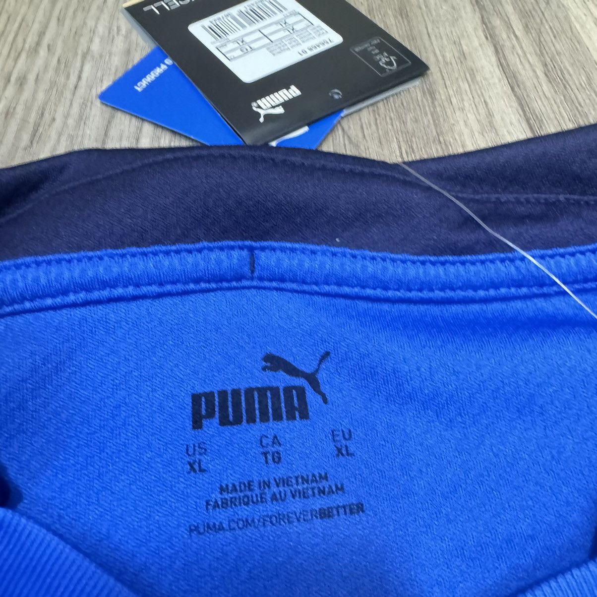 Puma Itlay 20/21 home shirt #19 Bonucci (Bnwt) Size US XL / EU 56 / 4 - 7 Thumbnail