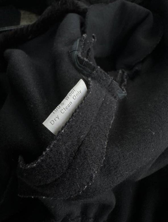 Sonia Rykiel Vintage Sonia Rykiel Black Coat Faux Fur Collar Long Elegant Size M / US 6-8 / IT 42-44 - 6 Thumbnail