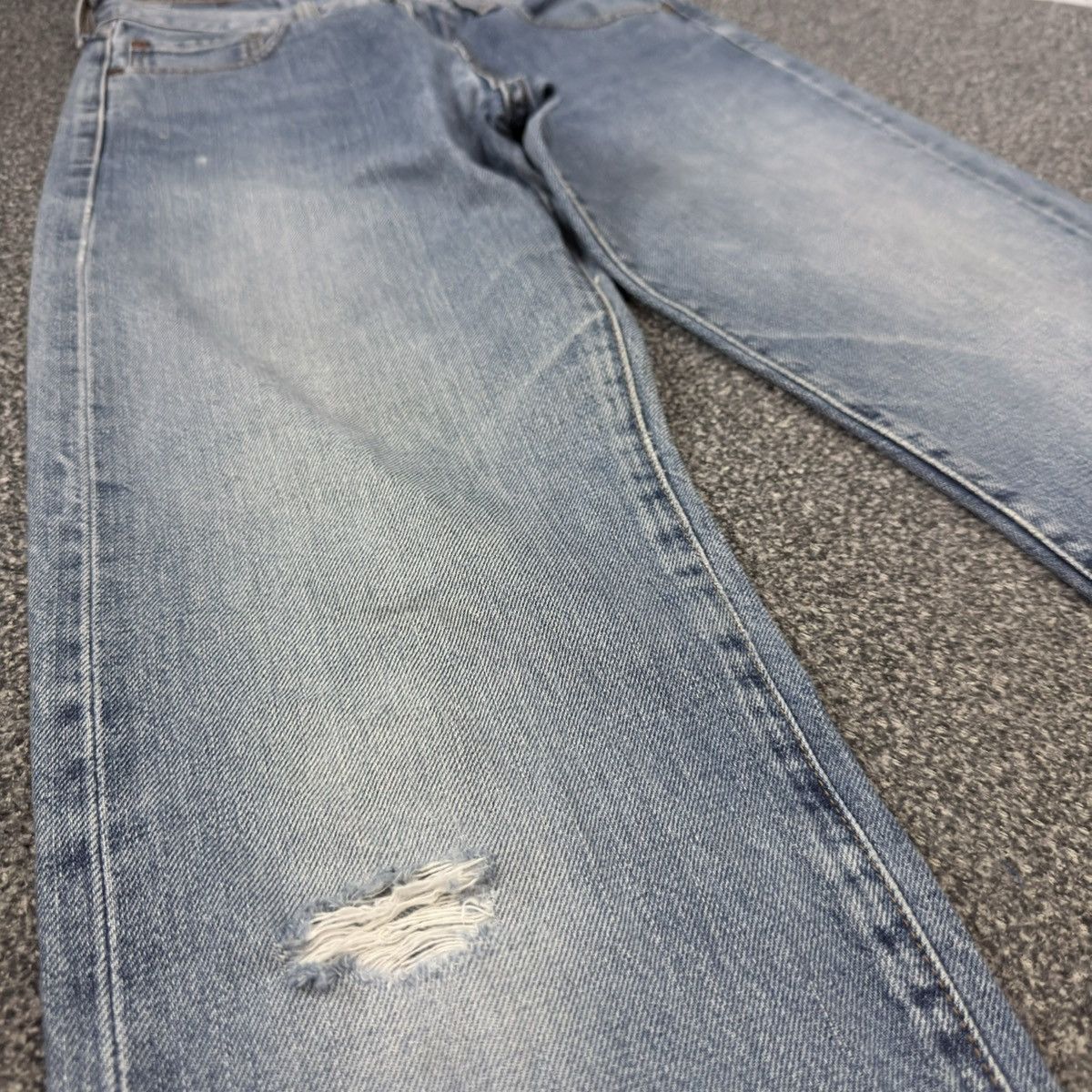 Levi's Vintage Clothing Vintage Big E Levis 502xx Selvedge 80s 90s Faded Aging Denim Size US 29 - 6 Thumbnail