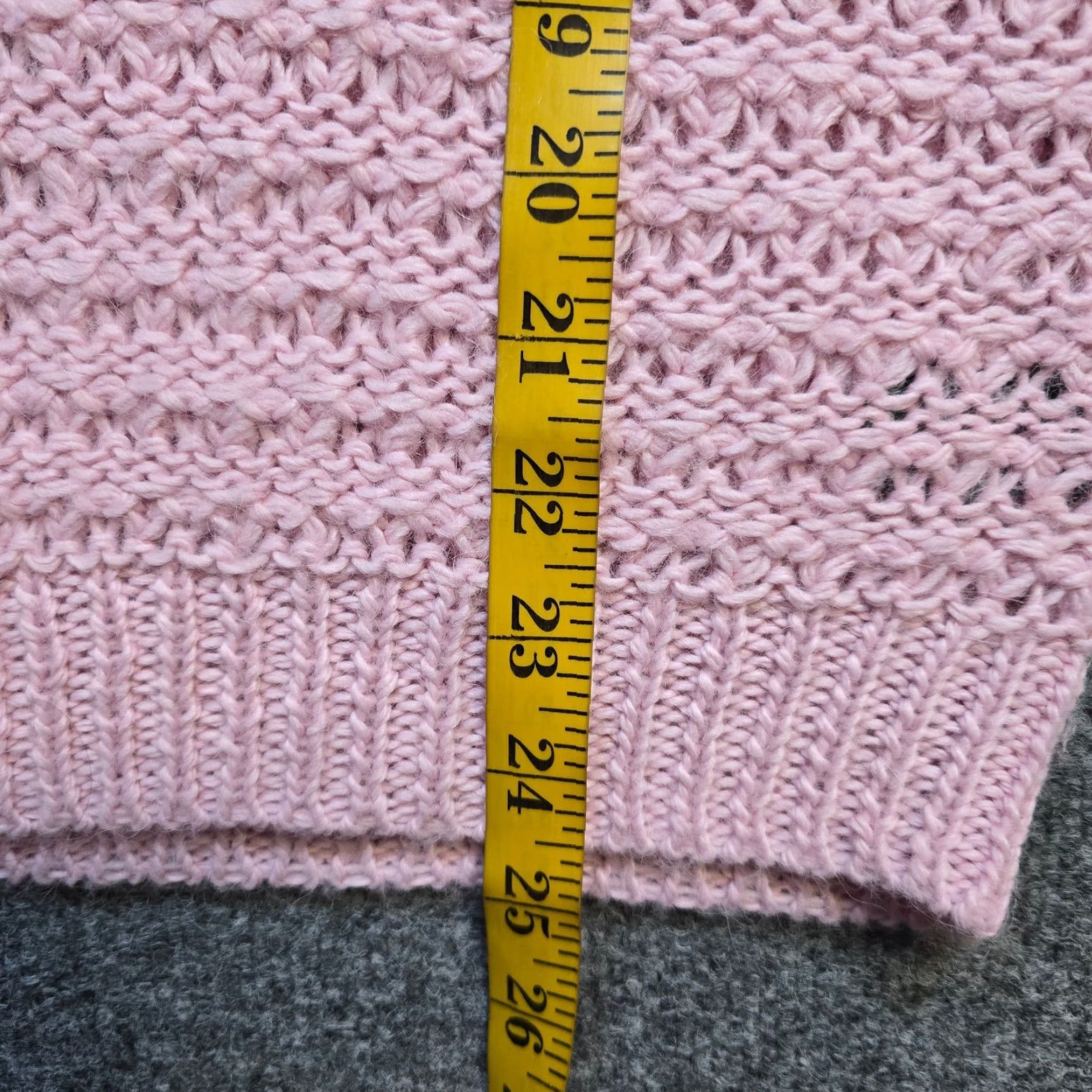 Ralph Lauren VINTAGE Lauren Ralph Lauren Sweater Womens Large Pink Alpaca Blend Chunky Knit Casual Size L / US 10 / IT 46 - 6 Thumbnail