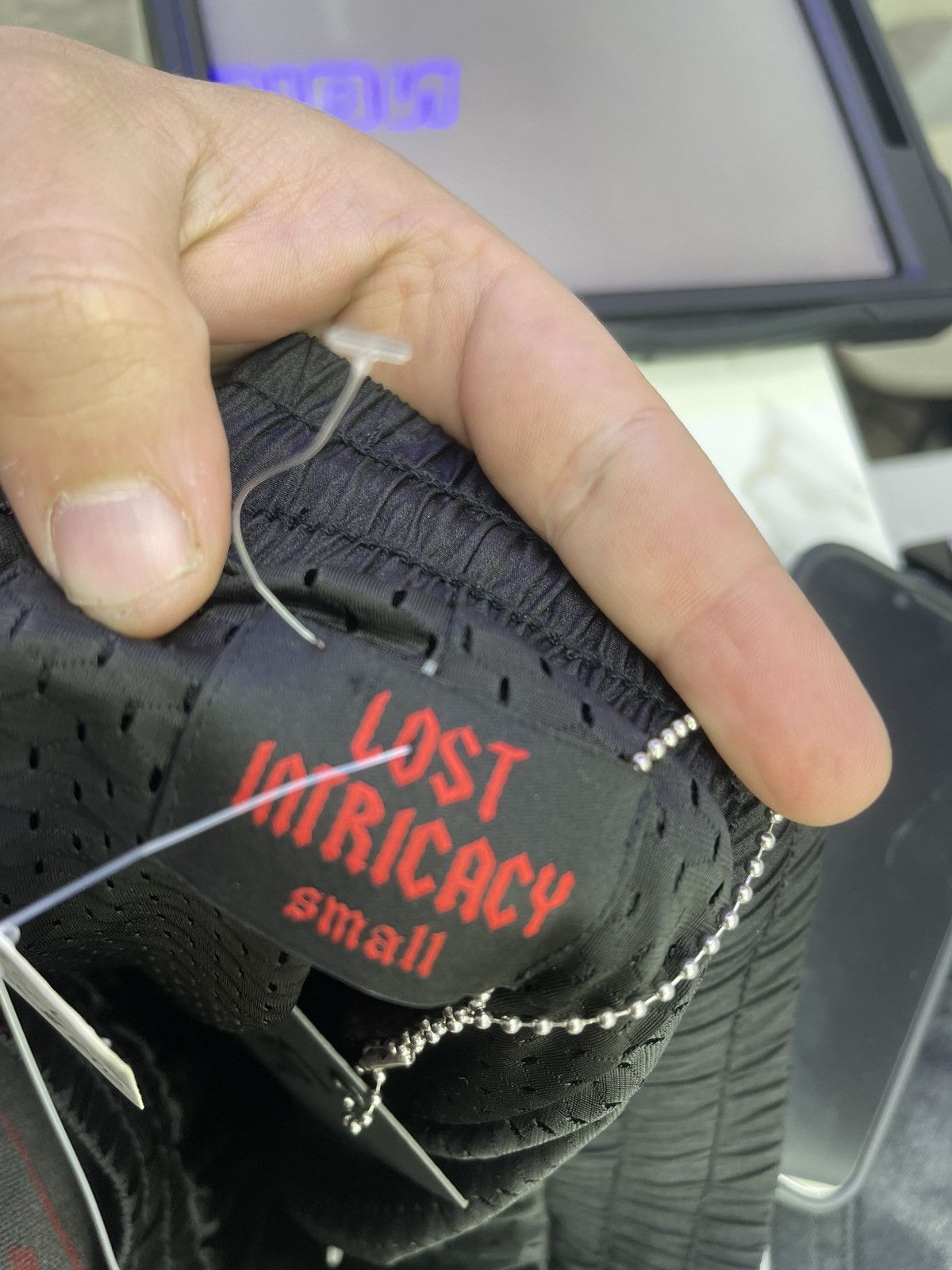 LOST INTRICACY Lost intricacy shorts (black/red) Size US 28 / EU 44 - 3 Thumbnail