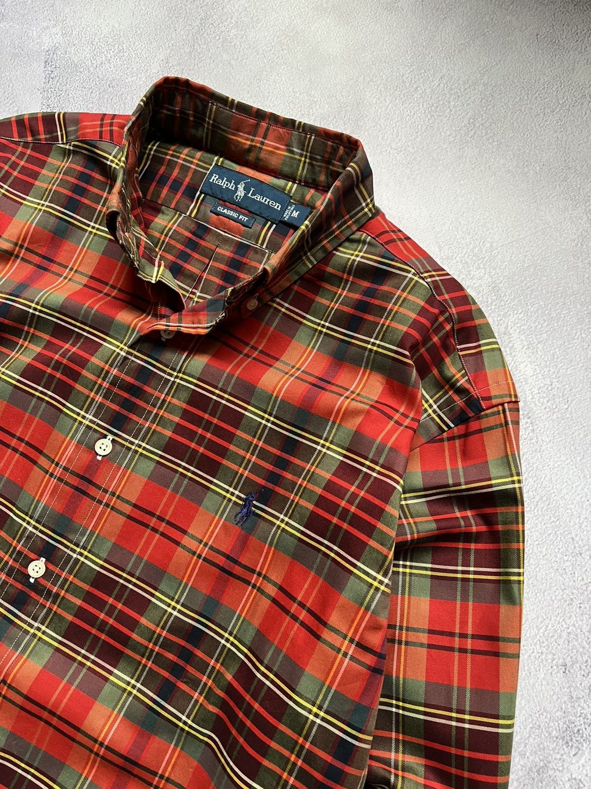 Polo Ralph Lauren Vintage Polo Ralph Lauren Plaid Thick Shirt Men’s M Size US M / EU 48-50 / 2 - 4 Thumbnail