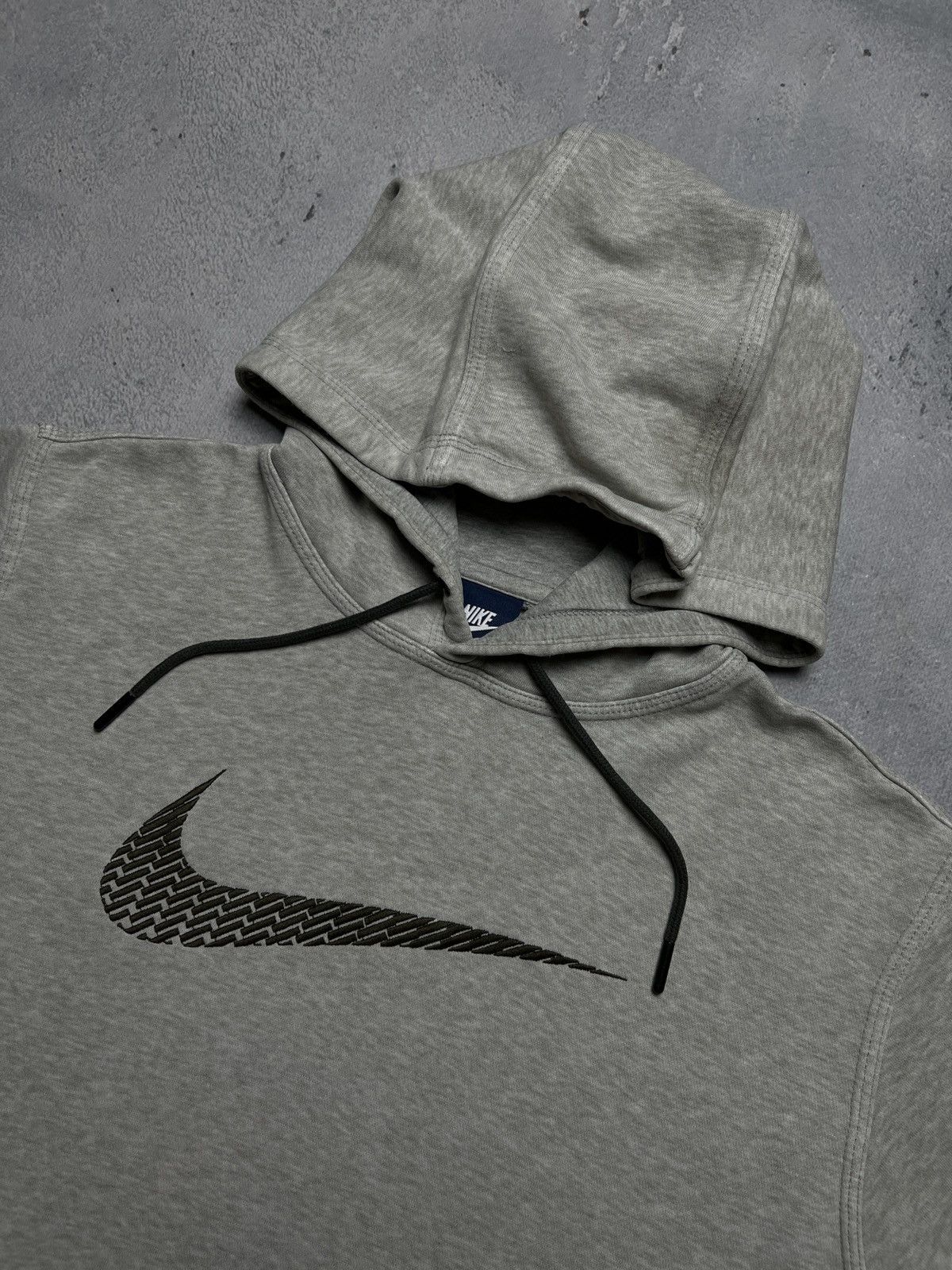 Nike Nike boxy fit vintage hoodie center swoosh logo spellout y2k Size US M / EU 48-50 / 2 - 4 Thumbnail