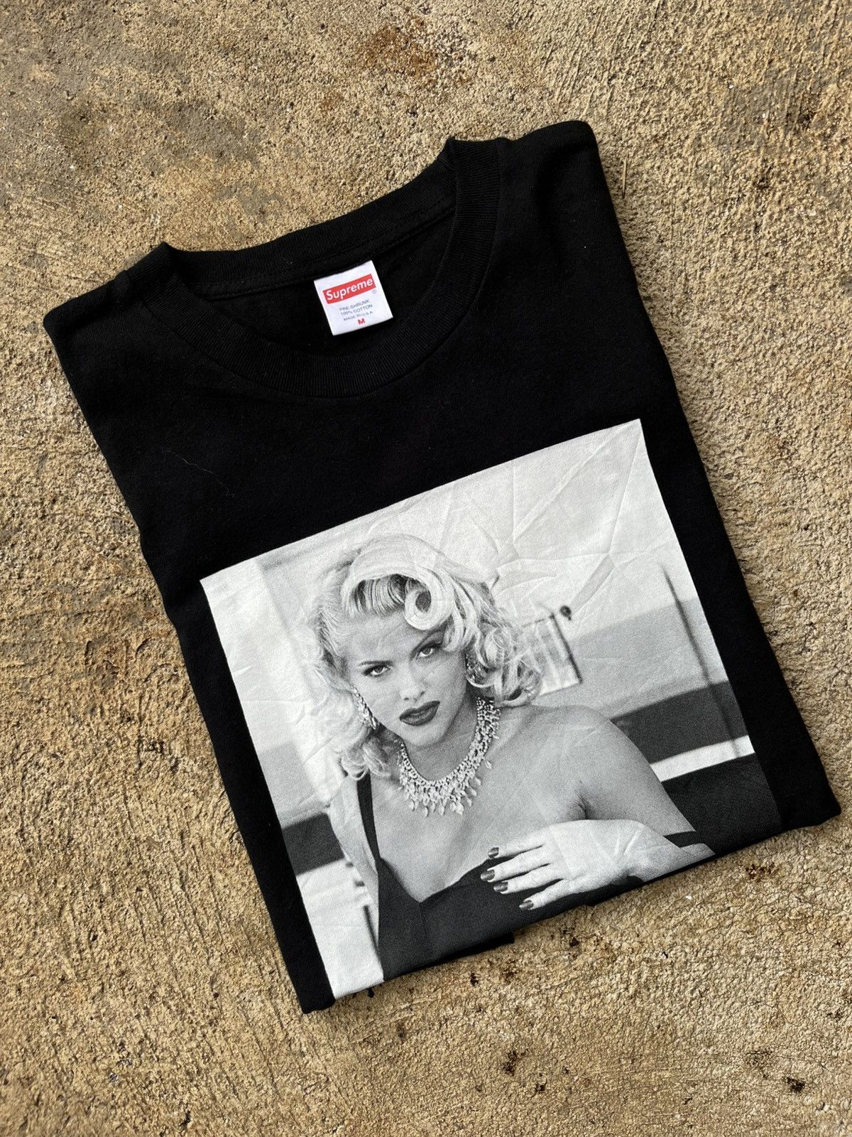 Supreme Supreme Anna Nicole Smith Tee Black like new Size US M / EU 48-50 / 2 - 1 Thumbnail