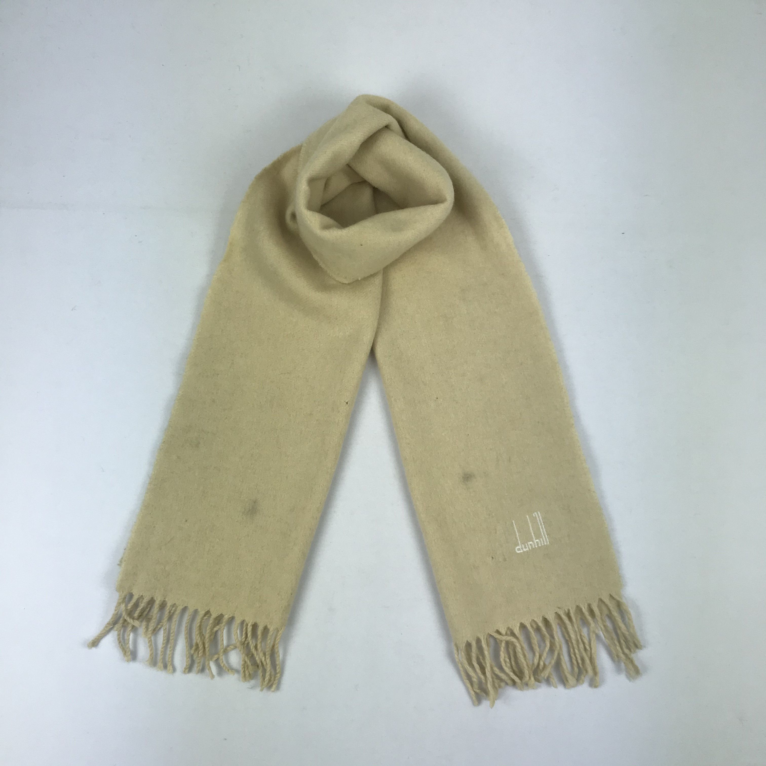 Alfred Dunhill Vintage Alfred Dunhill Scarf Muffler Fringe Scarves . Size ONE SIZE - 1 Thumbnail