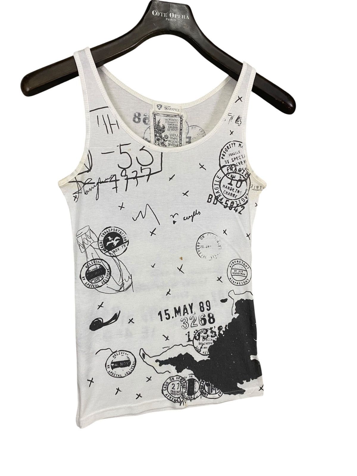 Takeo Kikuchi Vintage takeo kikuchi fullprinted tanktop/sleeveless Size US S / EU 44-46 / 1 - 2 Thumbnail