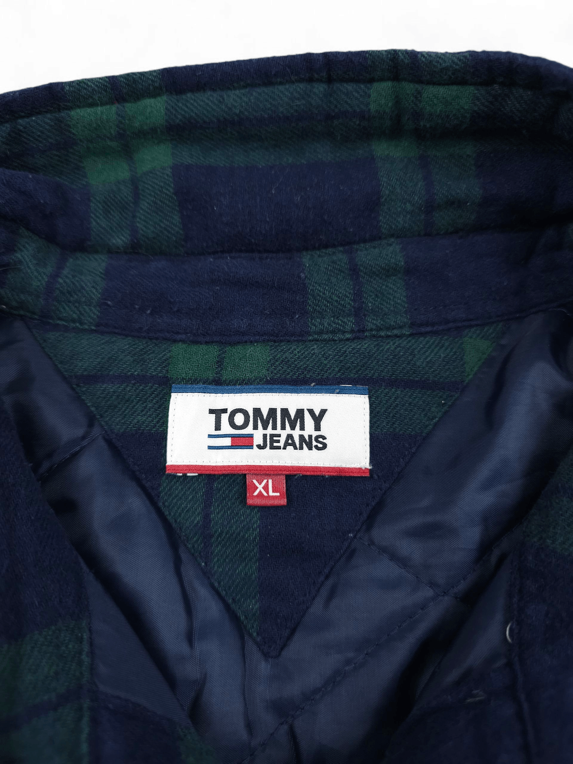Tommy Hilfiger 💎 Tommy Hilfiger Reflective Workwear Checked Jacket XL Size US XL / EU 56 / 4 - 6 Thumbnail