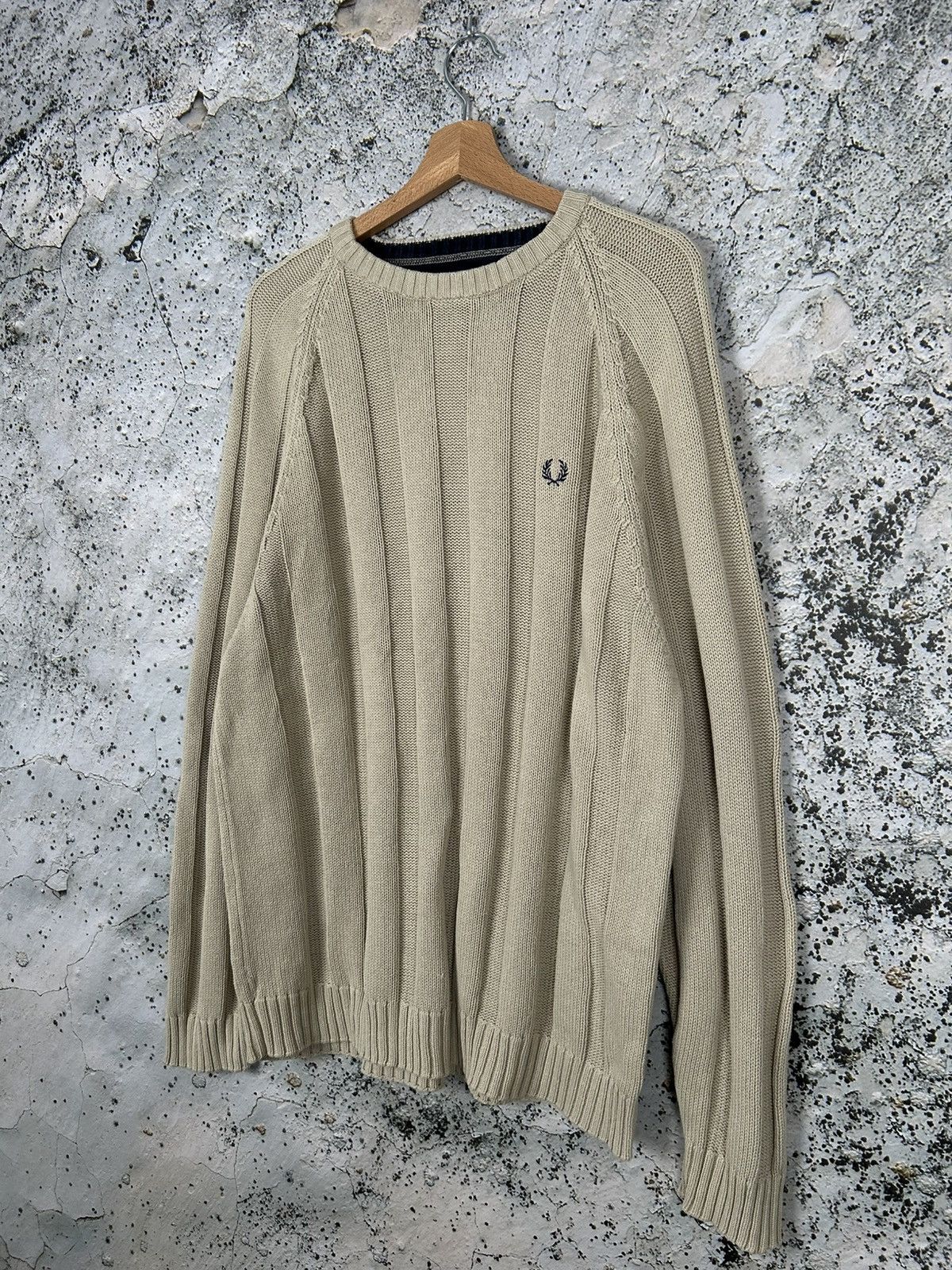 Fred Perry Vintage Fred Perry 90s Sweater Alternative Grunge Rock Punk Size US L / EU 52-54 / 3 - 2 Thumbnail