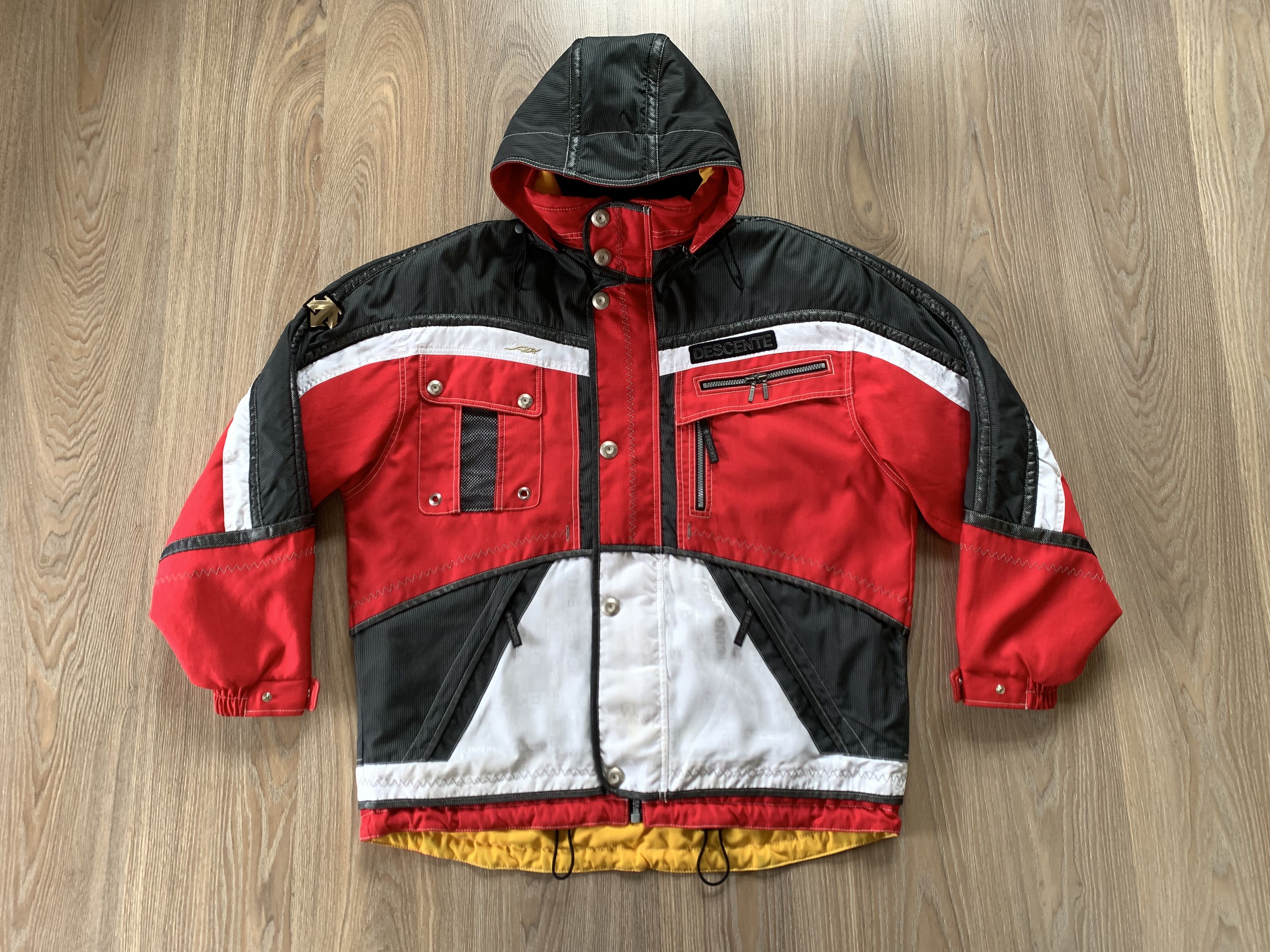 TEAM DESCENTE スキーウェア Vintage Descente Suisse Ski Team Winter Ski Jacket