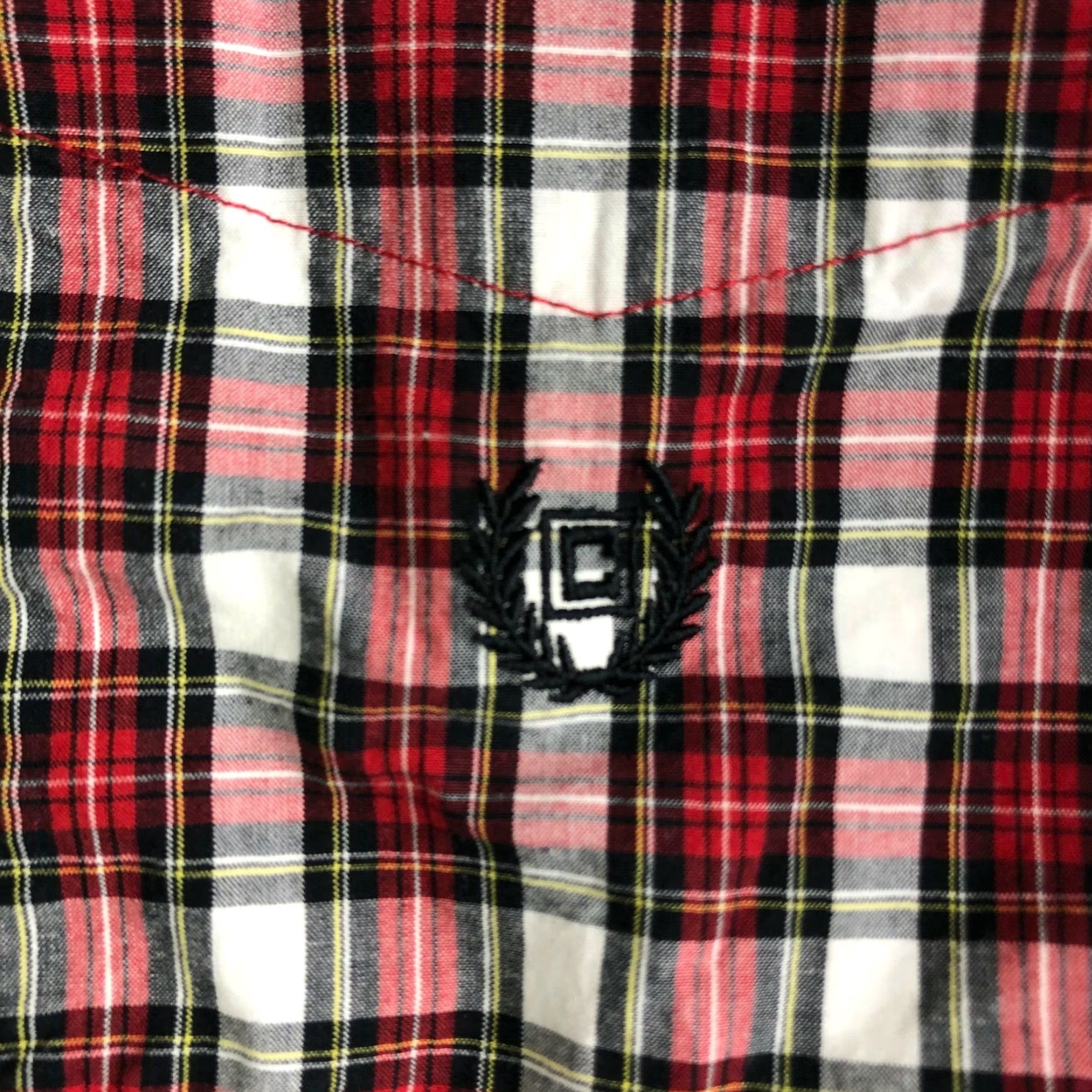Chaps Chaps Mens Large Red Plaid Long Sleeve Button-Down Collared Shirt Size US L / EU 52-54 / 3 - 2 Thumbnail