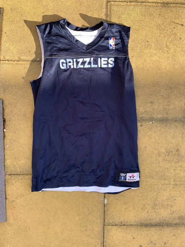 NBA Adult Alleson Athletic Grizzlies Basketball Jersey large Size US L / EU 52-54 / 3 - 2 Thumbnail