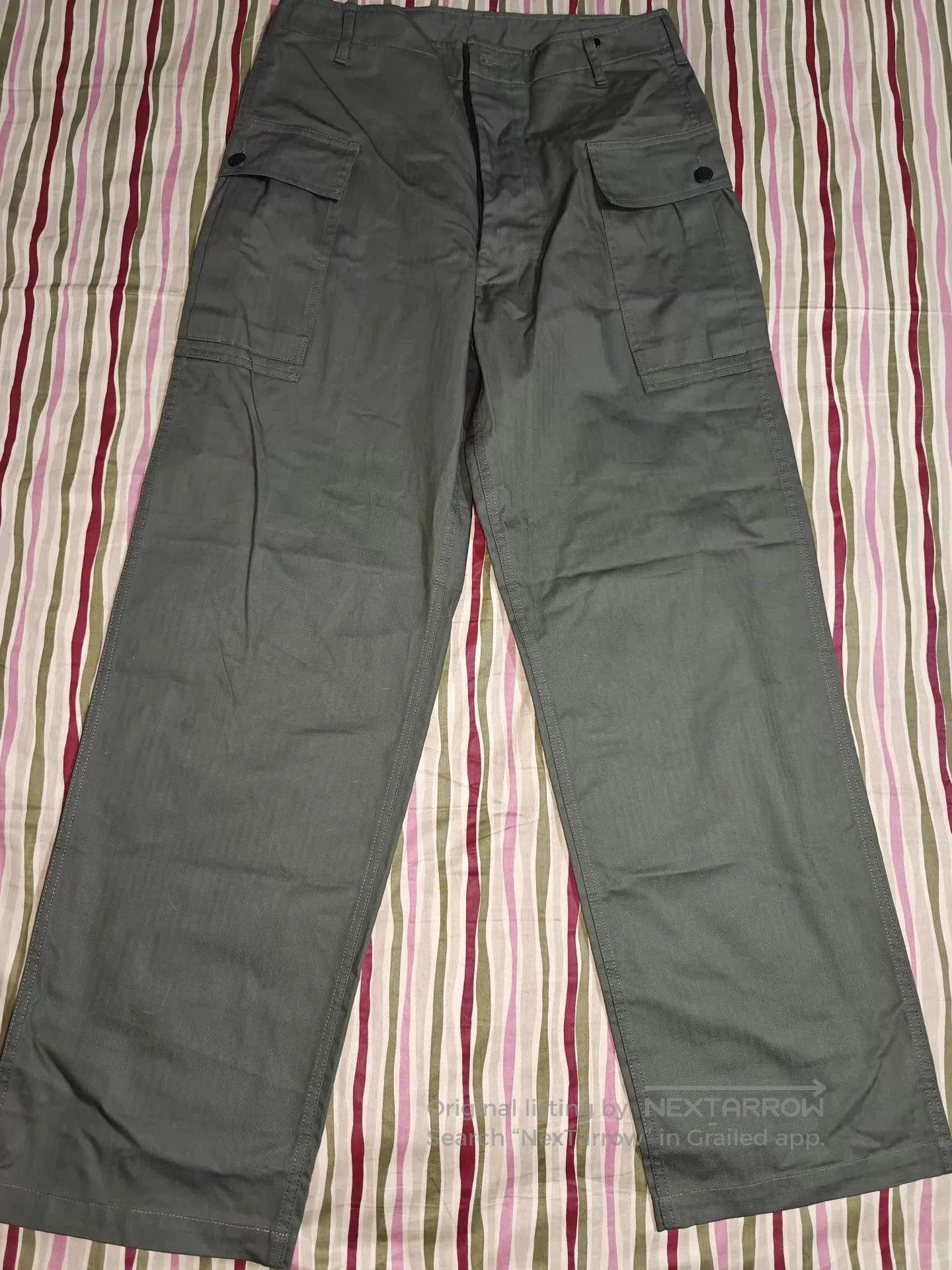 Gimo's Army P43 Herringbone Cargo Pants. Size US 34 / EU 50 - 1 Thumbnail