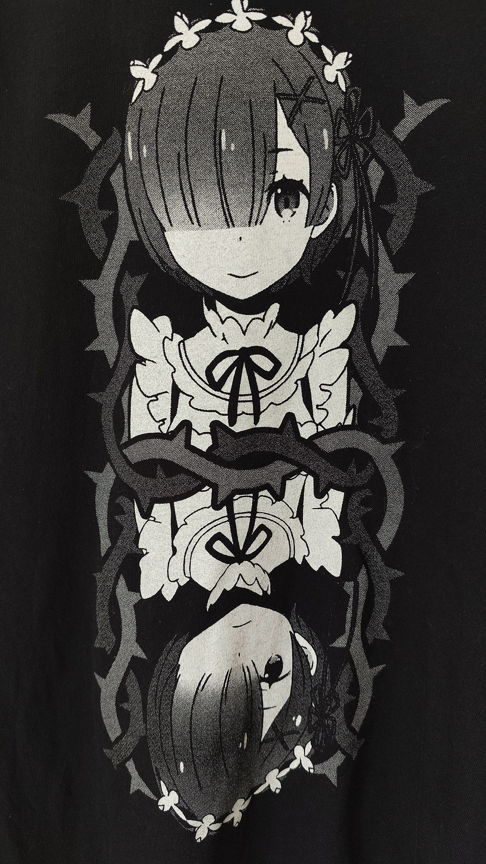 Anime RARE Cospa Re: Zero Y2K Vintage Anime Manga Longsleeve Size US XL / EU 56 / 4 - 2 Thumbnail