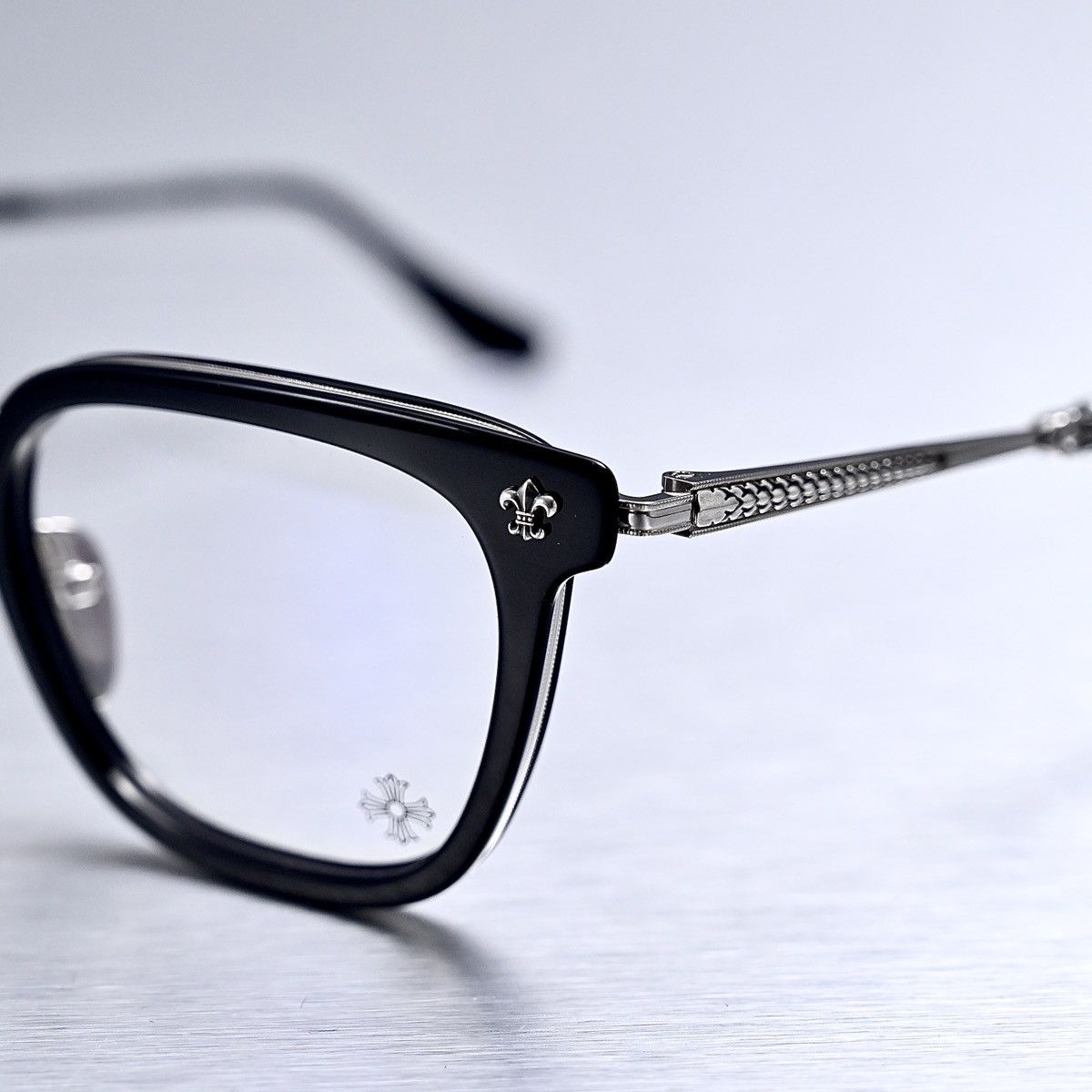 Chrome Hearts CHROME HEARTS STRAPADICTOME GLASSES Size ONE SIZE - 4 Thumbnail