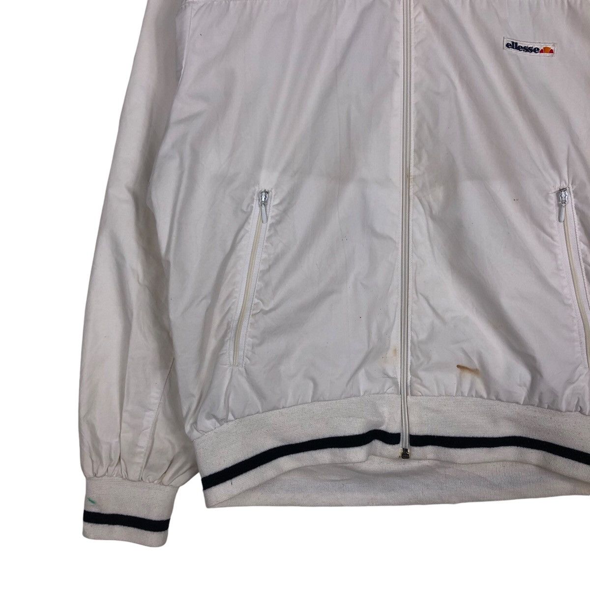 Japanese Brand 📌Vintage Bomber Jacket Ellesse Wind Up Tennis Big Logo Size US M / EU 48-50 / 2 - 5 Thumbnail