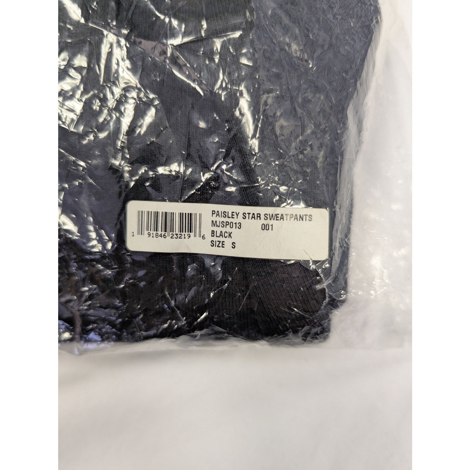 Amiri o1rshd1 Paisley Star Sweatpants in Black Size US 30 / EU 46 - 14 Thumbnail