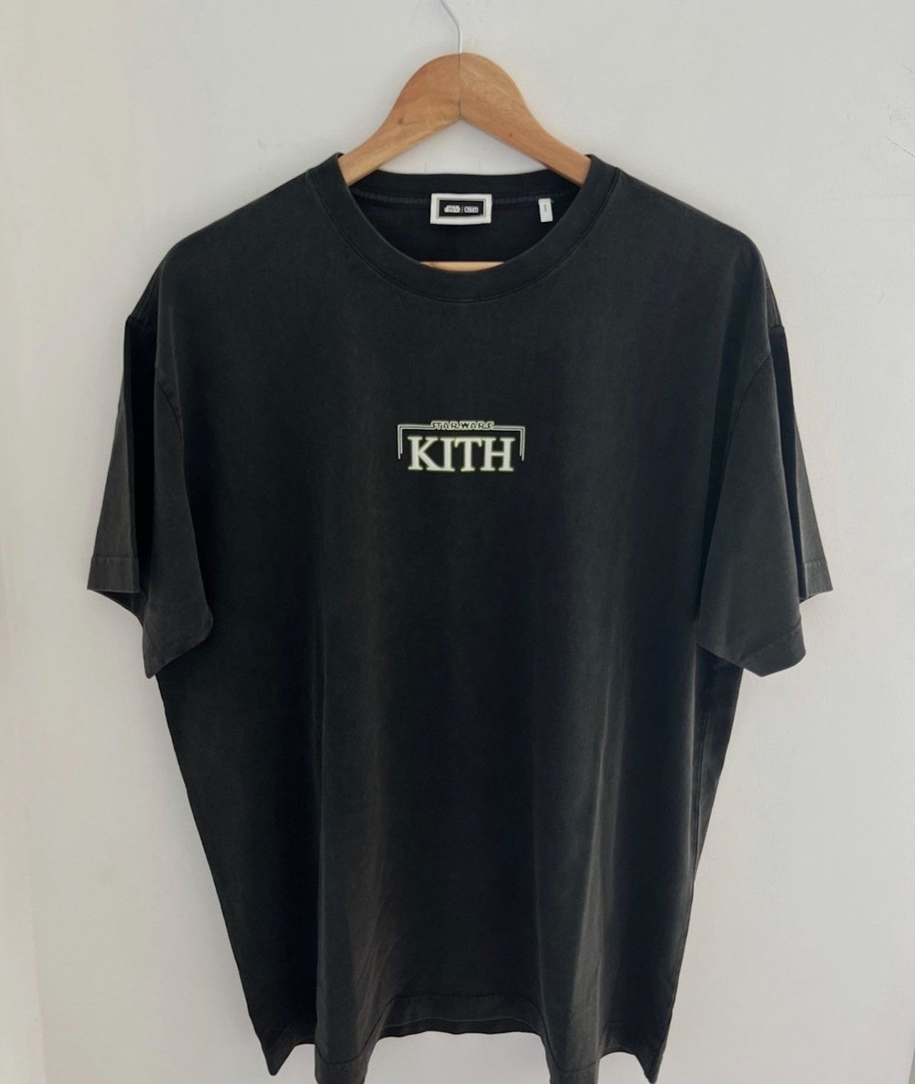 Kith Kith Star Wars green glow vintage tee | Grailed