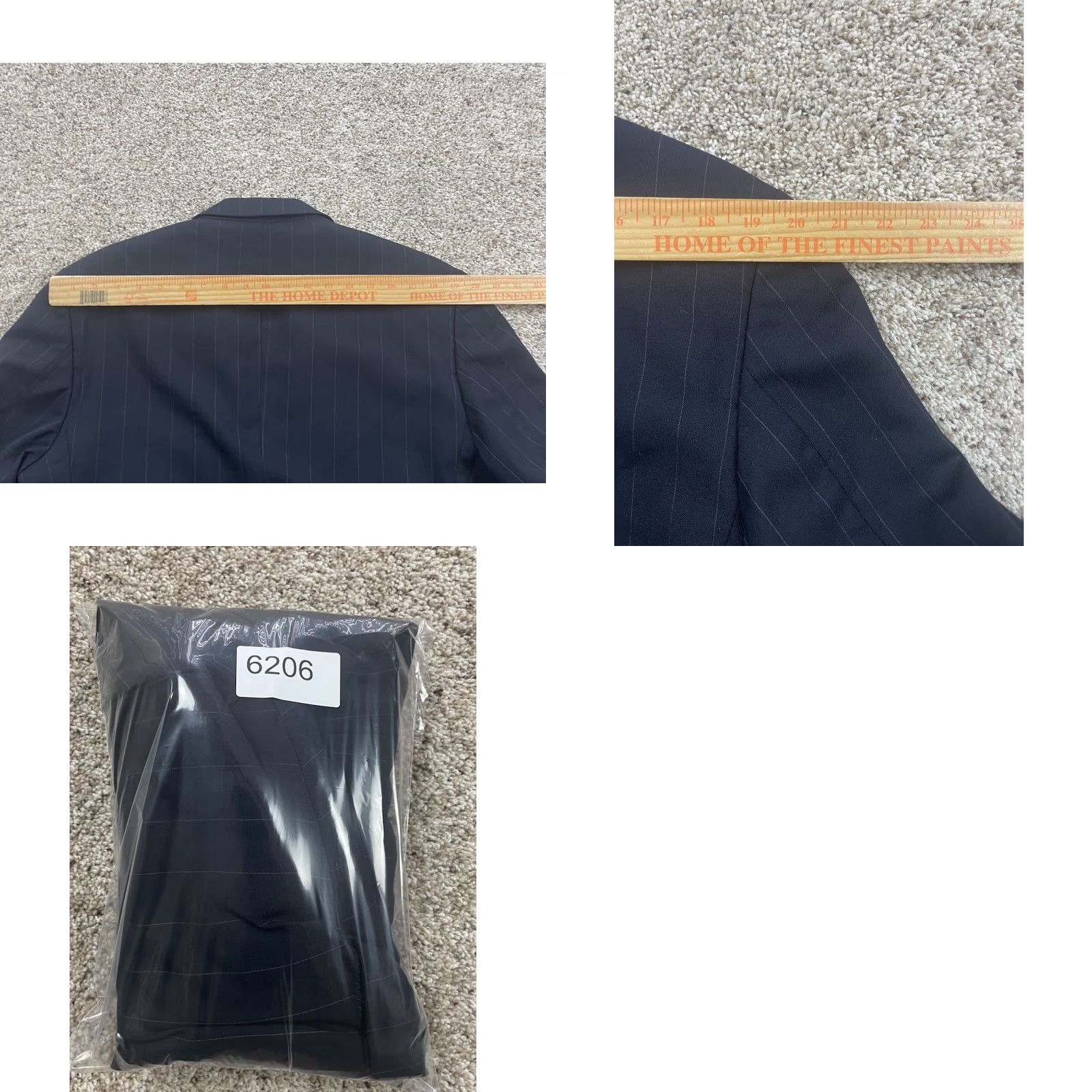 Polo Ralph Lauren VINTAGE Polo Ralph Lauren Suit Jacket 40R Mens Wool 2 Piece Black Notch Lapel 90s Canada Made Size US L / EU 52-54 / 3 - 10 Thumbnail