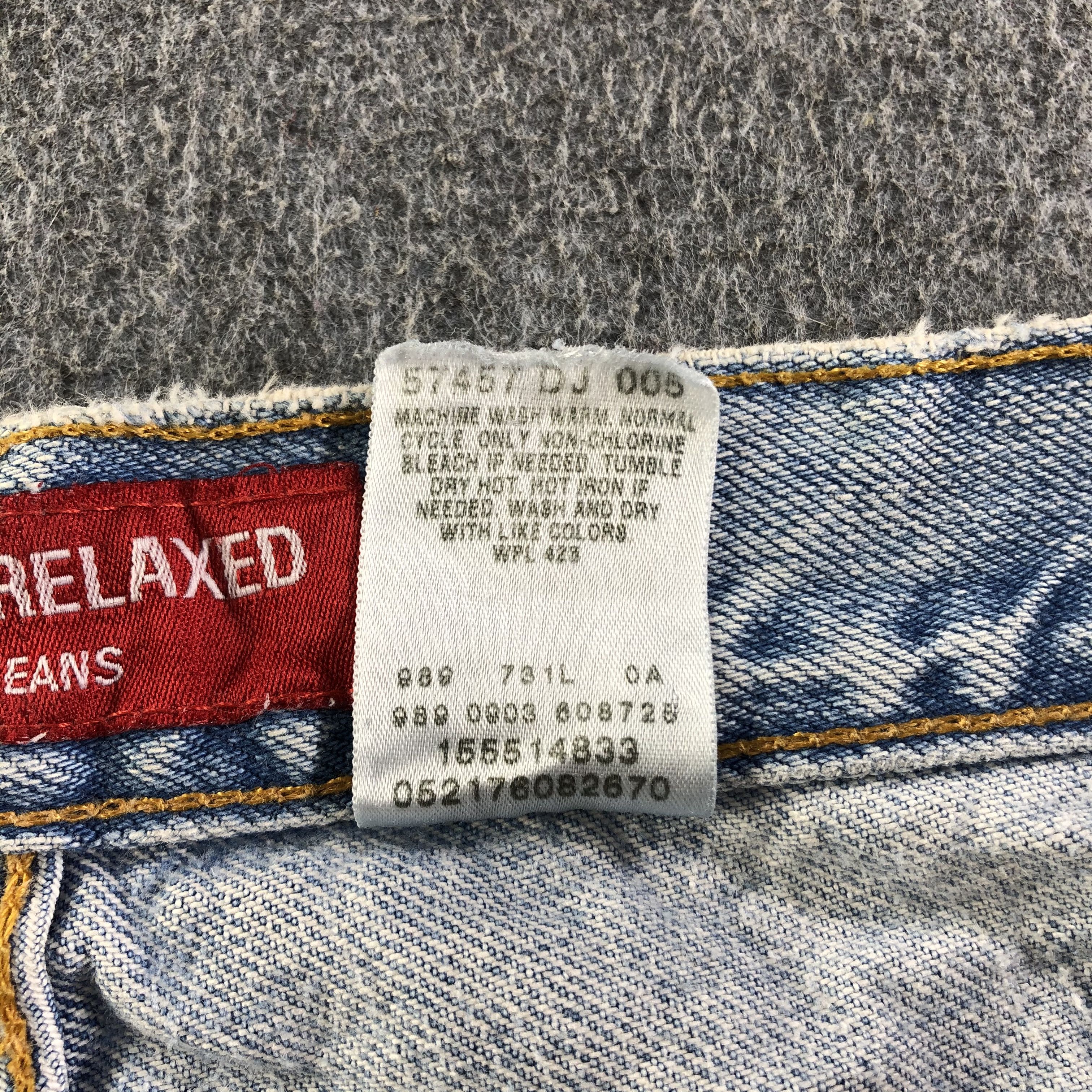 Levi's Vintage Light Wash Levis 550 Jeans-J4156 Size US 34 / EU 50 - 13 Thumbnail