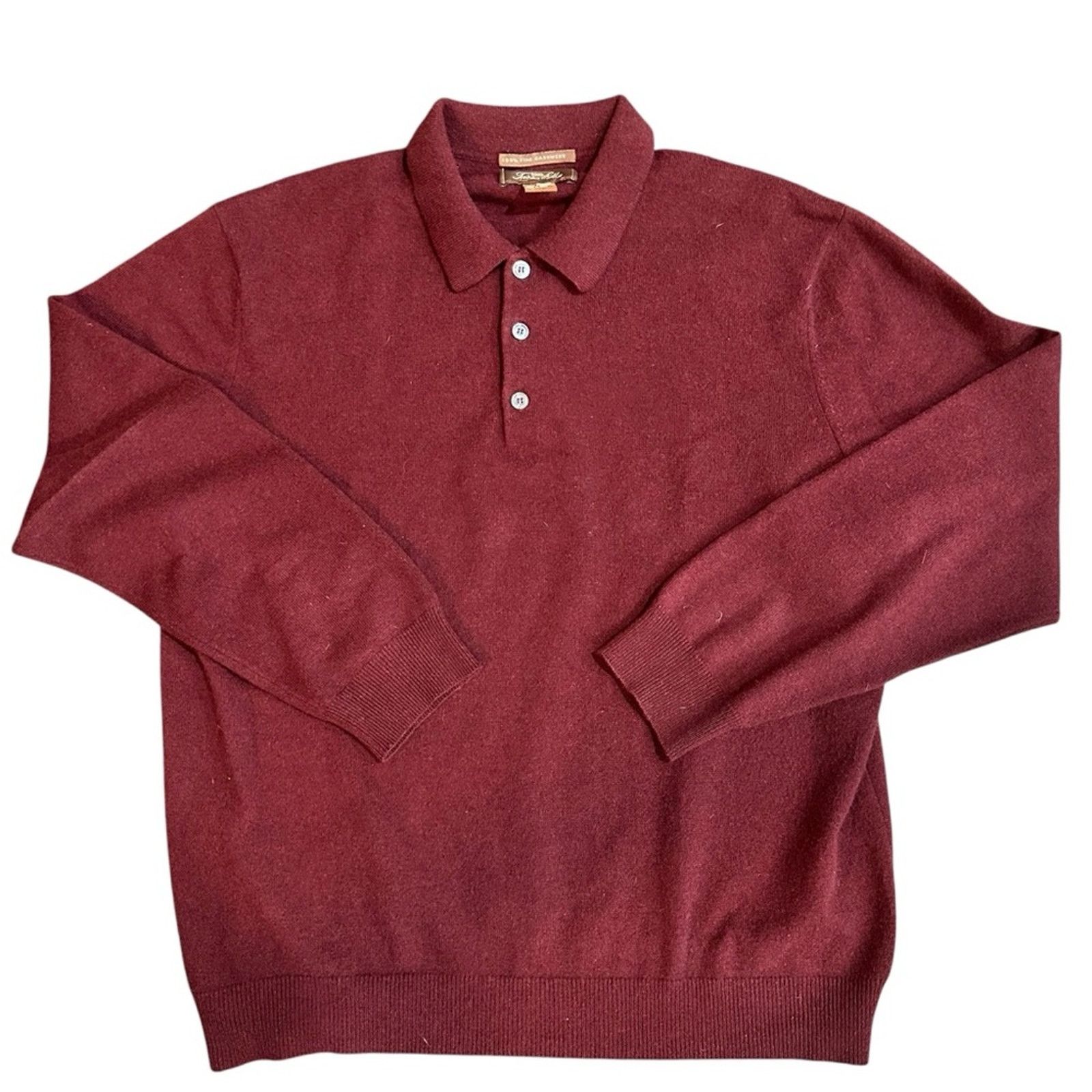 Nordstrom Nordstrom Vintage Scottish Lambswool V-Neck Sweater - Size M Size US M / EU 48-50 / 2 - 1 Thumbnail