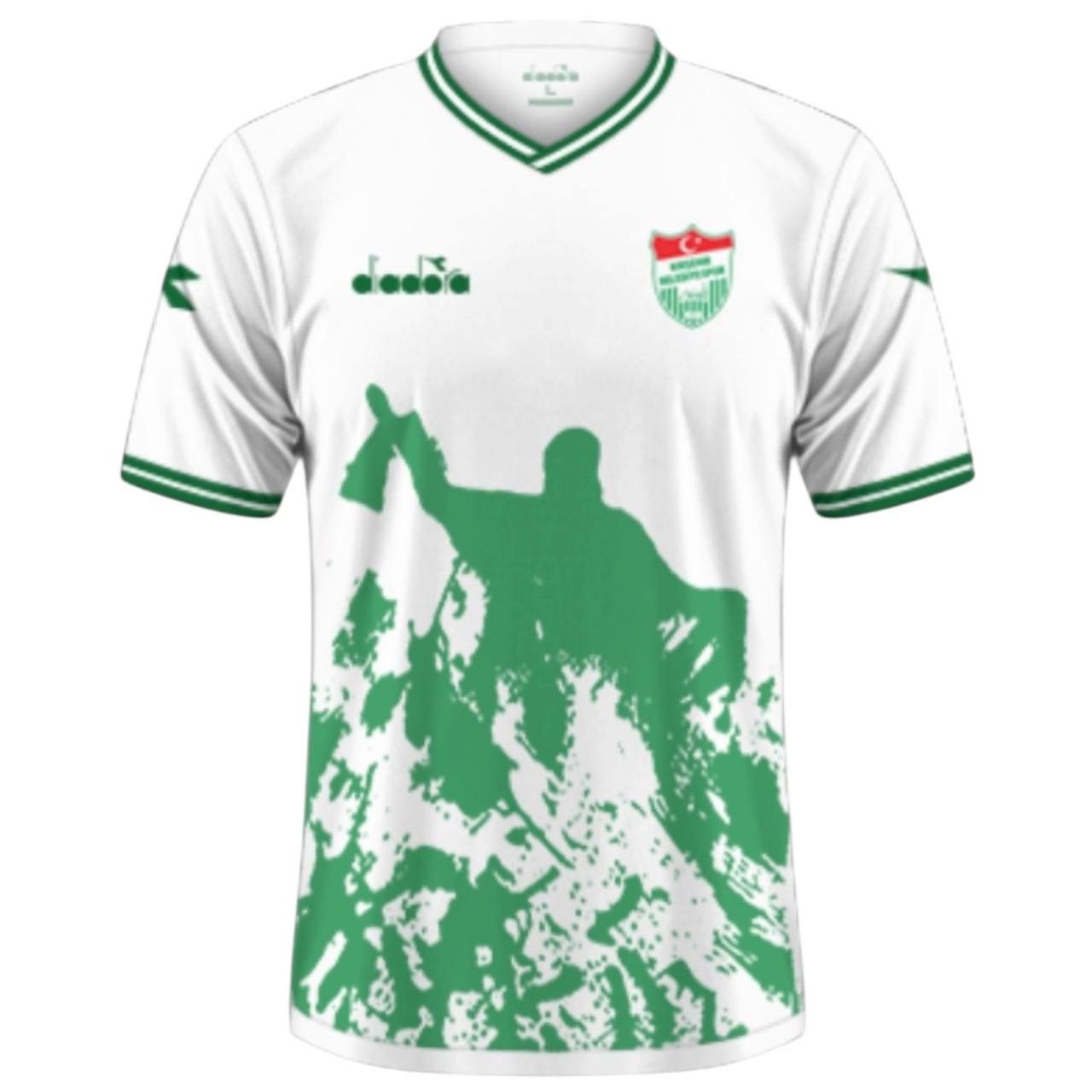 Diadora 2021/22 KIRSEHIR BELEDIYESPOR AWAY SOCCER JERSEY SHIRT SZ XL Size US XL / EU 56 / 4 - 1 Thumbnail