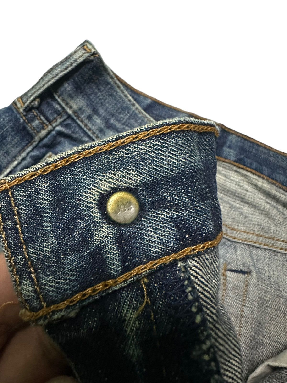 Levi's Vintage 90s Levi’s 501 bigE top button J09 rusty wash jeans Size US 32 / EU 48 - 8 Thumbnail
