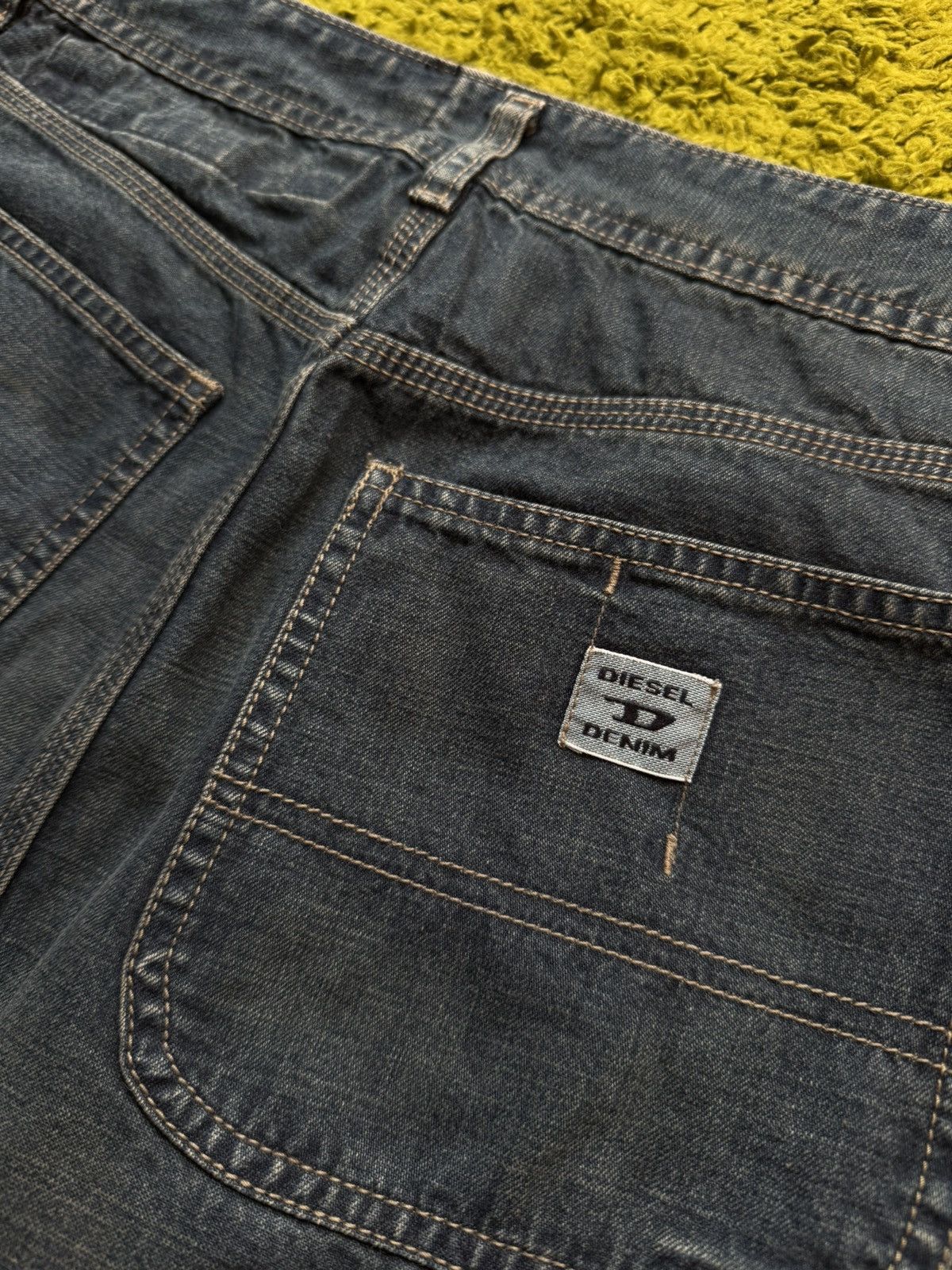 Diesel Diesel 2000s vintage carpenter denim maxi skirt Y2K Size 28" / US 6 / IT 42 - 2 Thumbnail