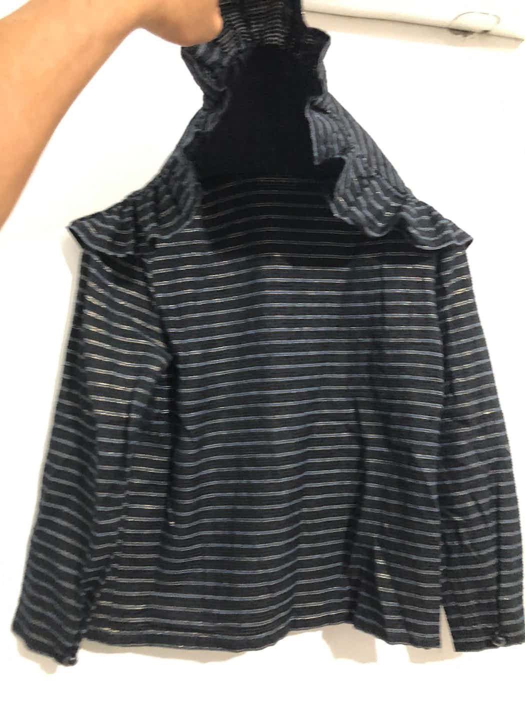 Christian Dior Monsieur Vintage Christian dior stripe long sleeve blouse Size S / US 4 / IT 40 - 6 Thumbnail