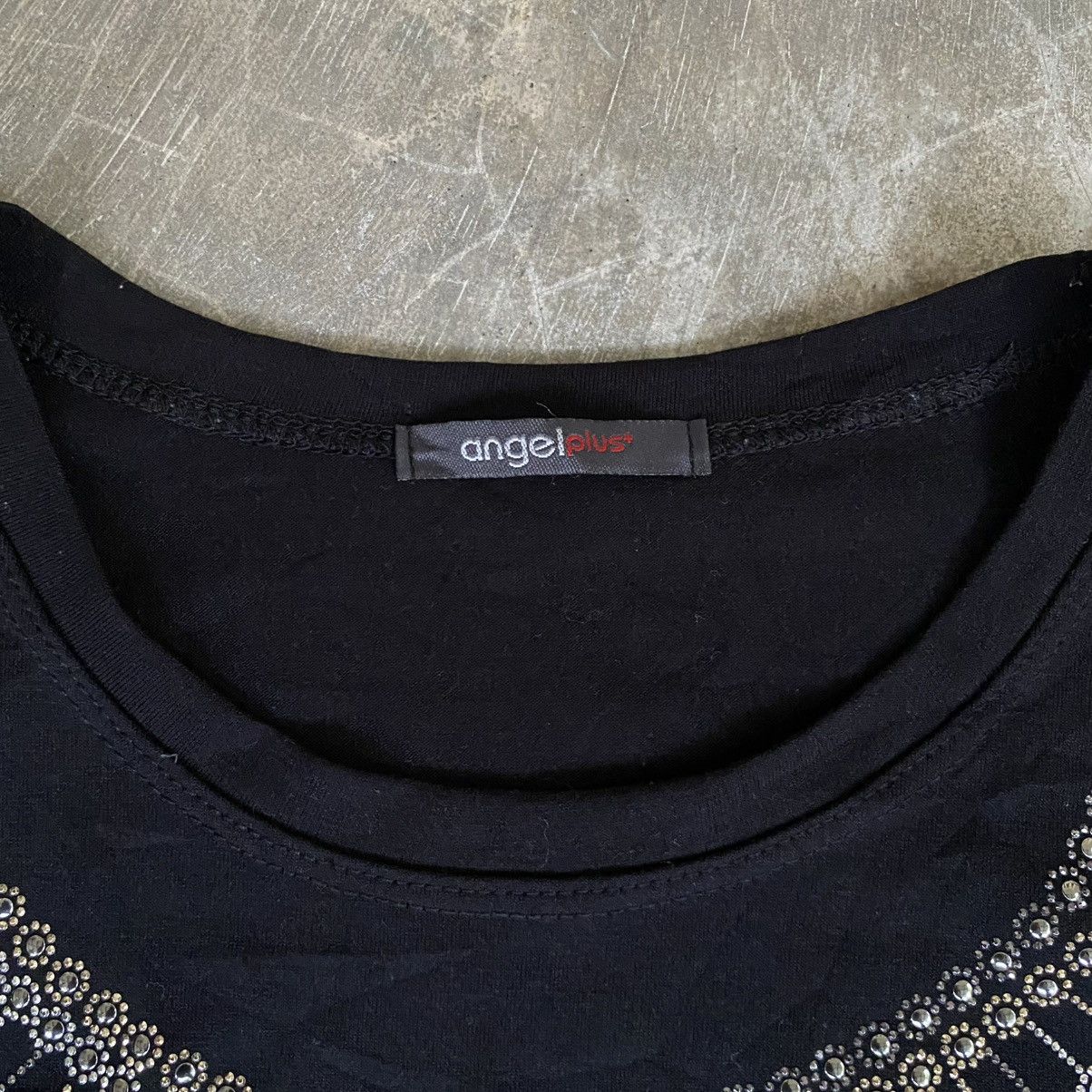 If Six Was Nine Angel Plus Vkei Style Necklace T-Shirt Size M / US 6-8 / IT 42-44 - 4 Thumbnail