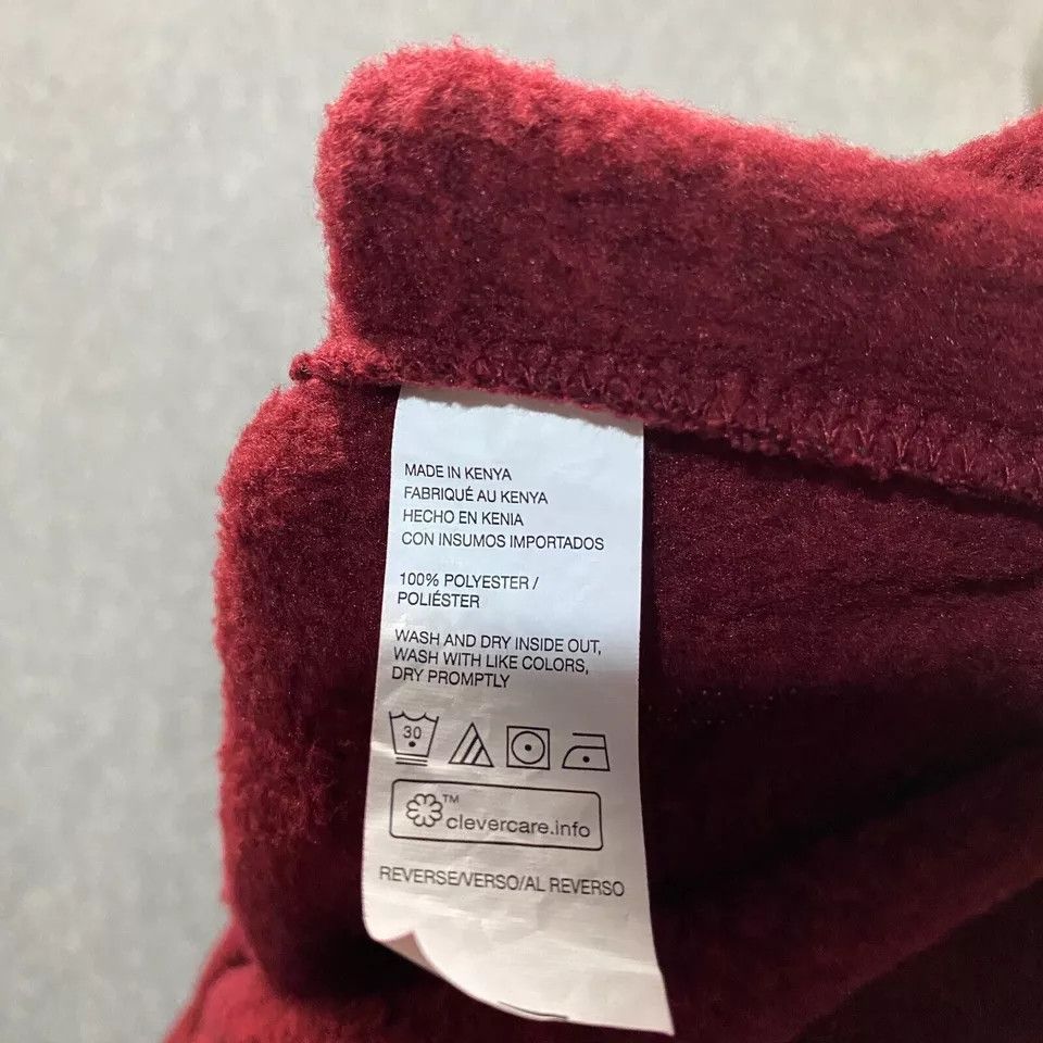 Izod Izod 1/4 Zip Pullover Men's Large Red Fleece Mock Neck Size US L / EU 52-54 / 3 - 8 Thumbnail