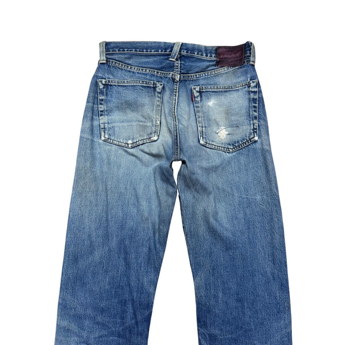 Evisu Vintage Evis Denim Selvedge Jeans Distressed Size US 30 / EU 46 - 11 Thumbnail