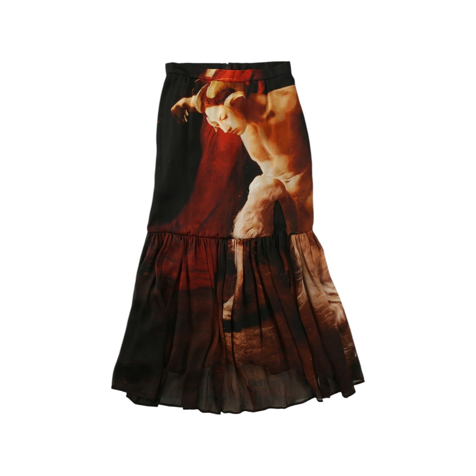 Givenchy F/W 2015 Faun Silk Skirt Size 25" / US 0 / IT 36 - 1 Thumbnail