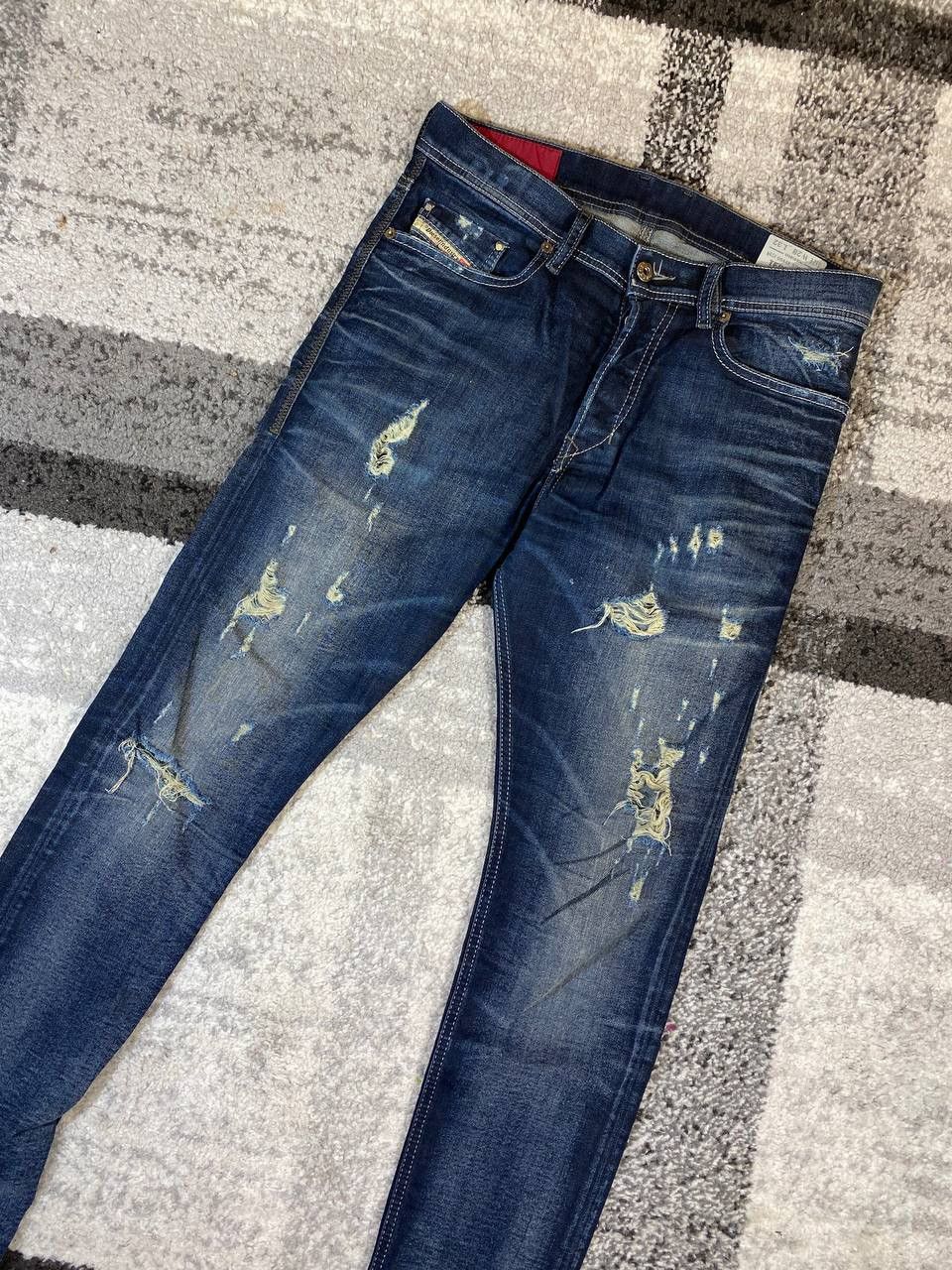 Diesel Diesel Tepphar slim carrot jeans men size w 28 l 32 blue Size US 28 / EU 44 - 2 Thumbnail