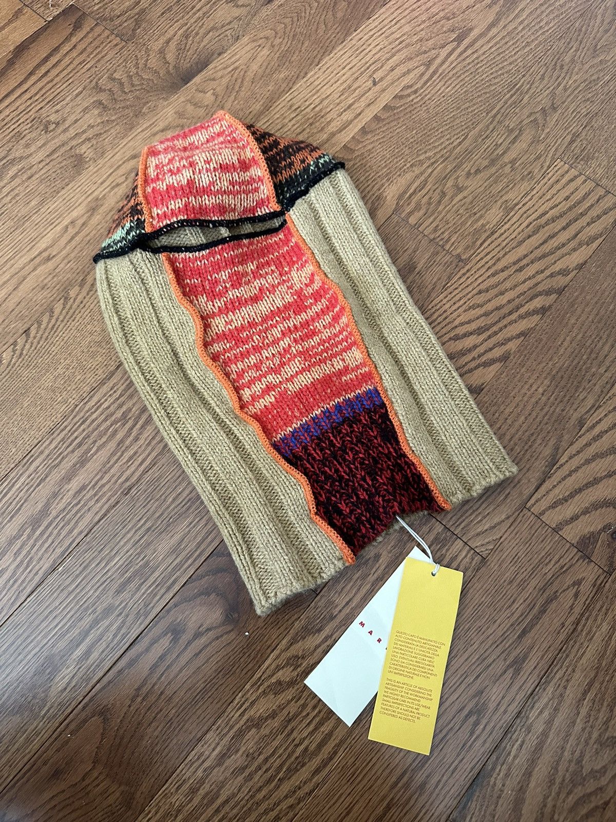 image of Marni Balaclava in Red, Men's