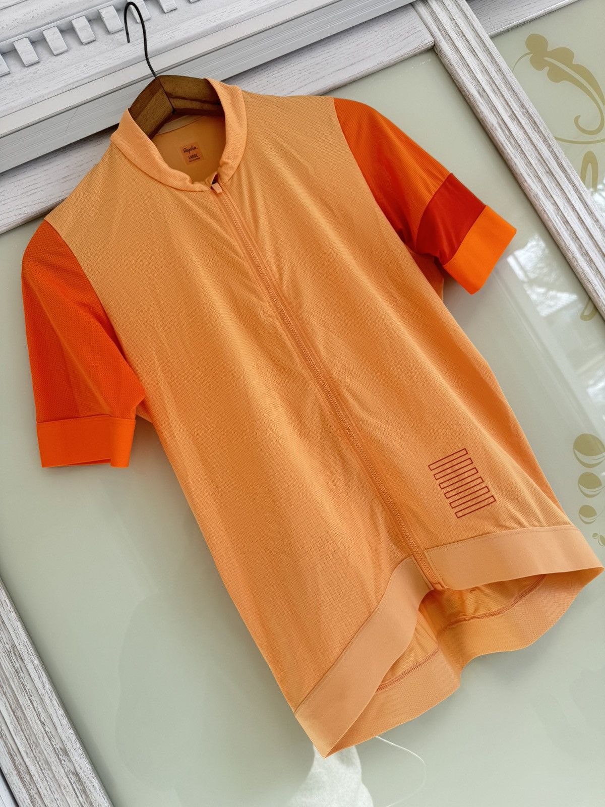 Rapha Rapha Pro Team Orange Cycling Jersey Shirt Size US L / EU 52-54 / 3 - 4 Thumbnail