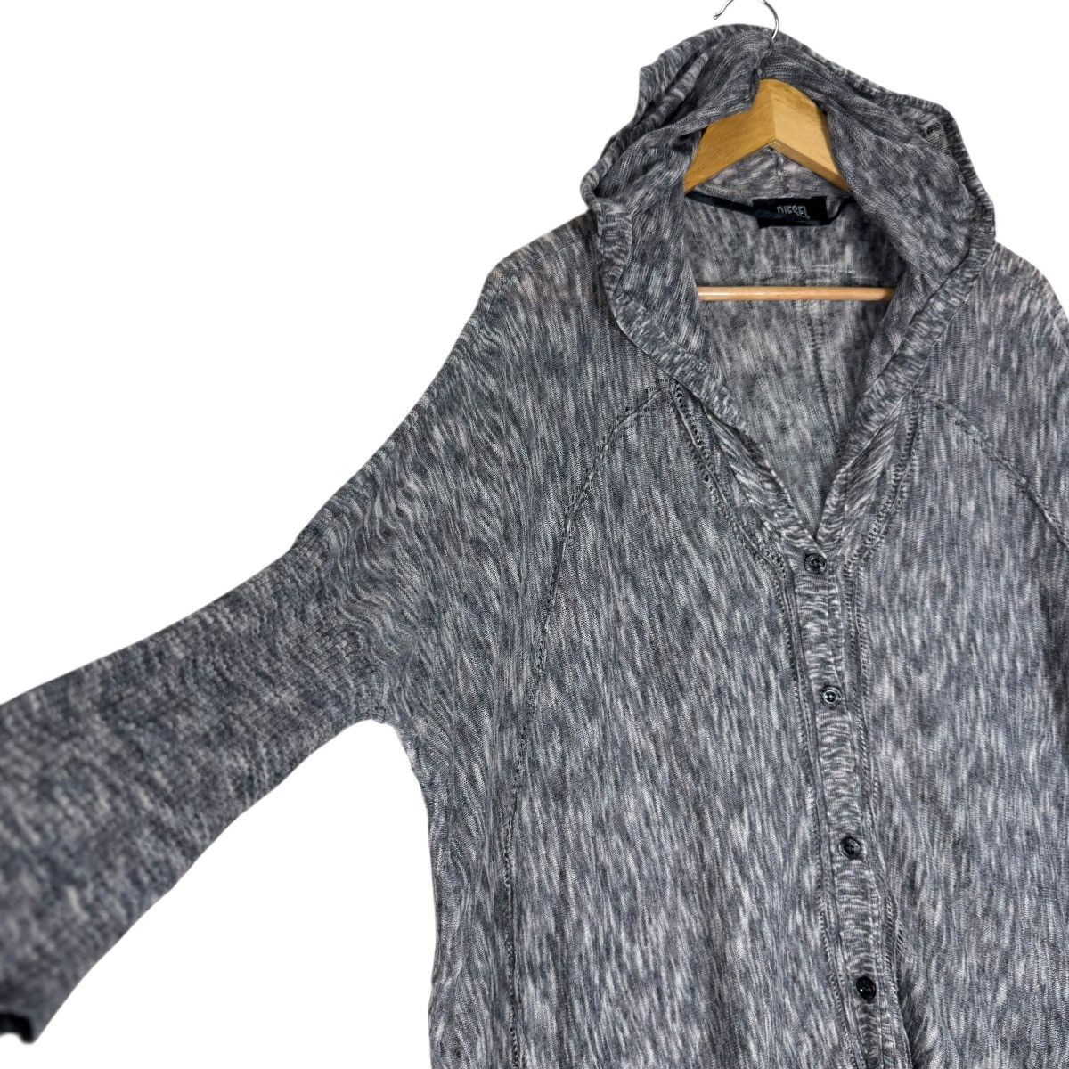 Diesel ☀️DIESEL HOODIE PONCHO SWEATER Size M / US 6-8 / IT 42-44 - 4 Thumbnail