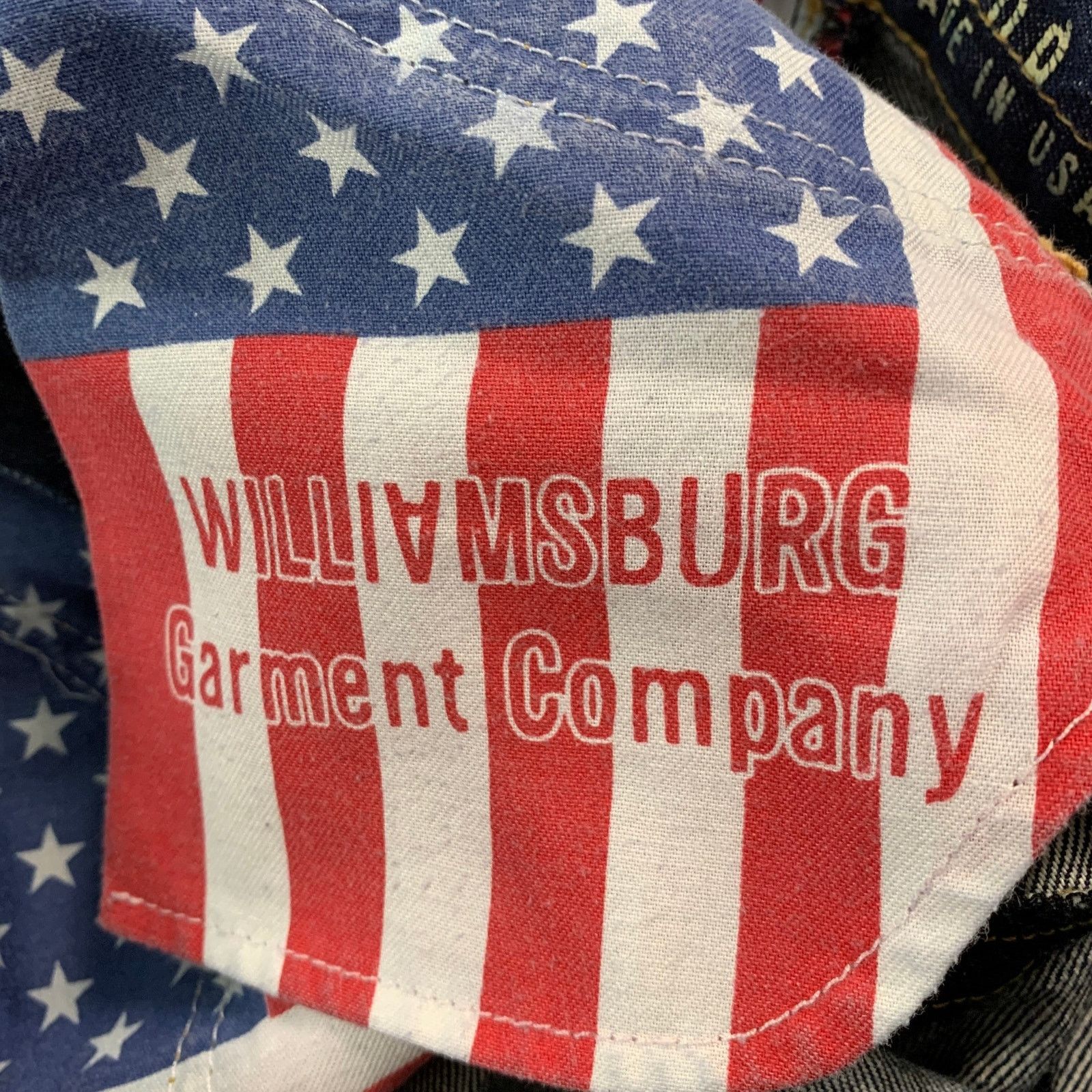 Other WILLIAMSBURG GARMENT CO. Size 30 Blue Denim Tapered Jeans Size US 30 / EU 46 - 7 Thumbnail