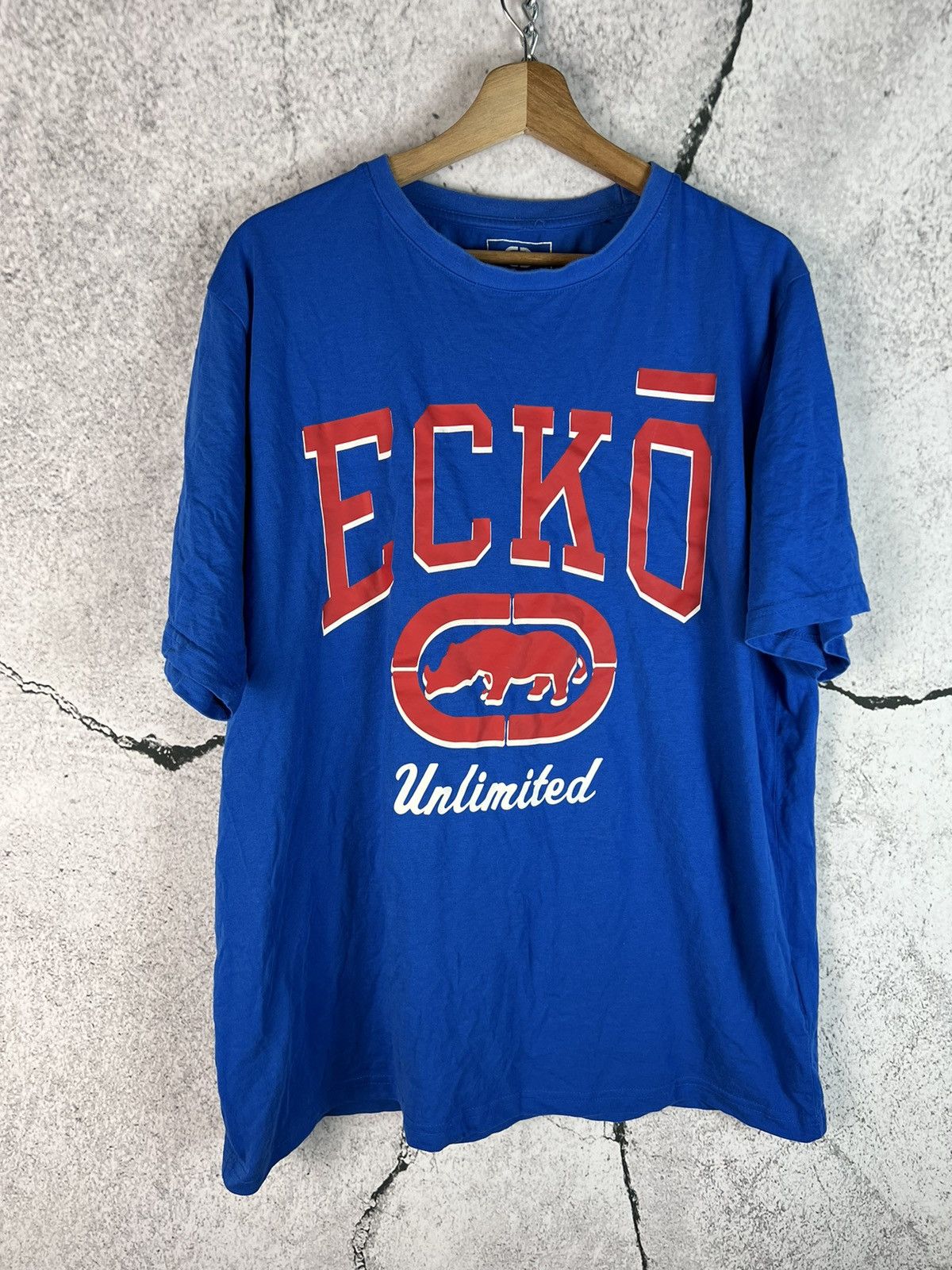 Ecko Unltd. Vintage Echo unlimited tshirt spell out y2k affliction style Size US XXL / EU 58 / 5 - 1 Thumbnail