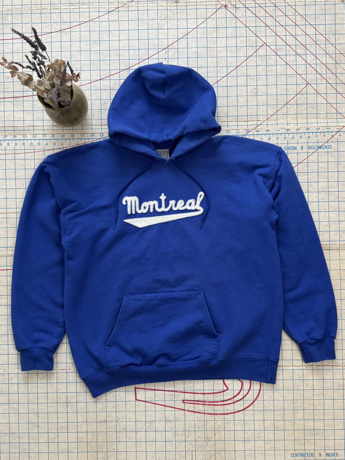 Ebbets Field Flannels Ebbets Field Flannels Montreal Expos Pull Over Hoodie Blue Size US M / EU 48-50 / 2 - 1 Thumbnail