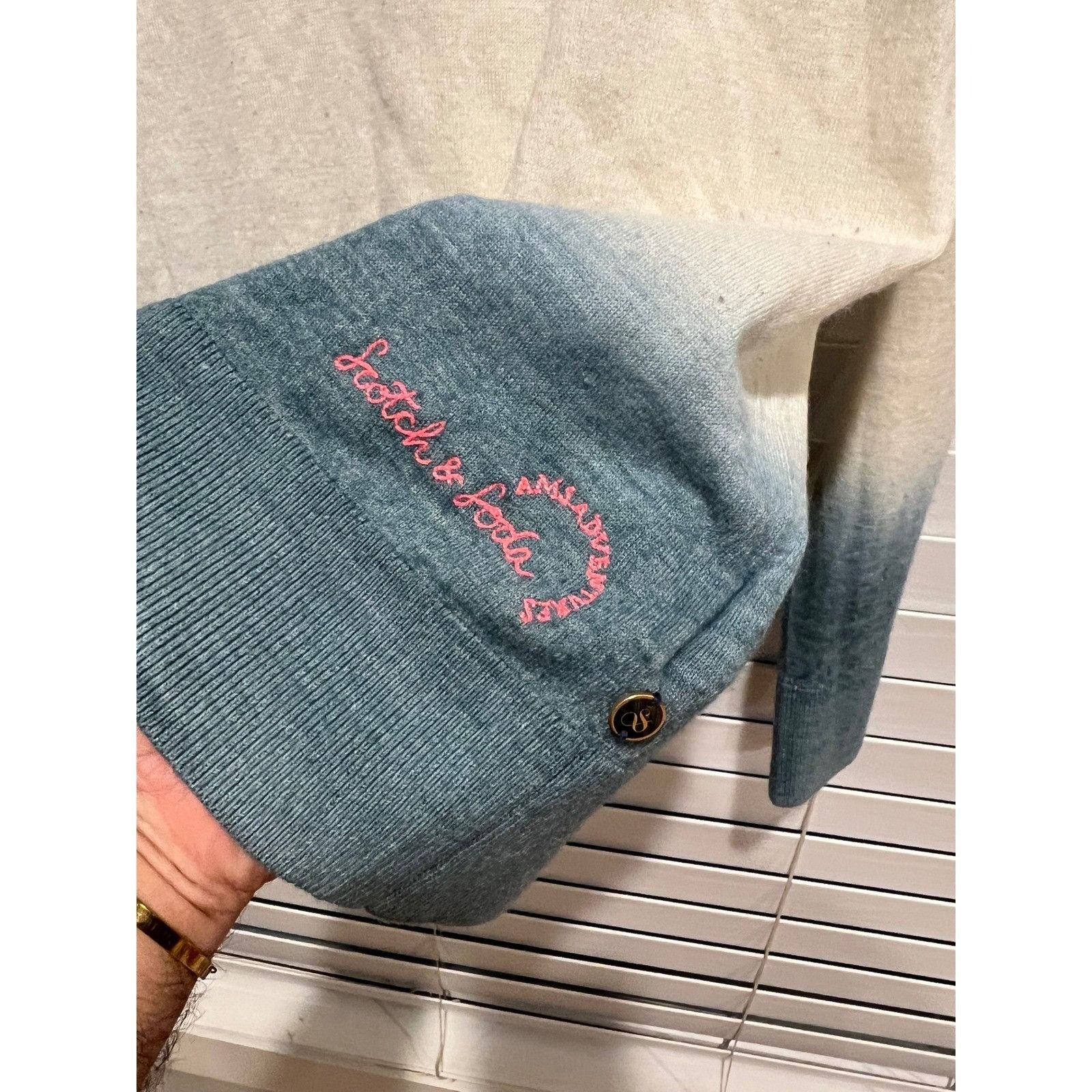 Scotch & Soda Scotch & Soda Amsterdam Ombre Crewneck Wool Blend Sweater Me Size US L / EU 52-54 / 3 - 2 Thumbnail